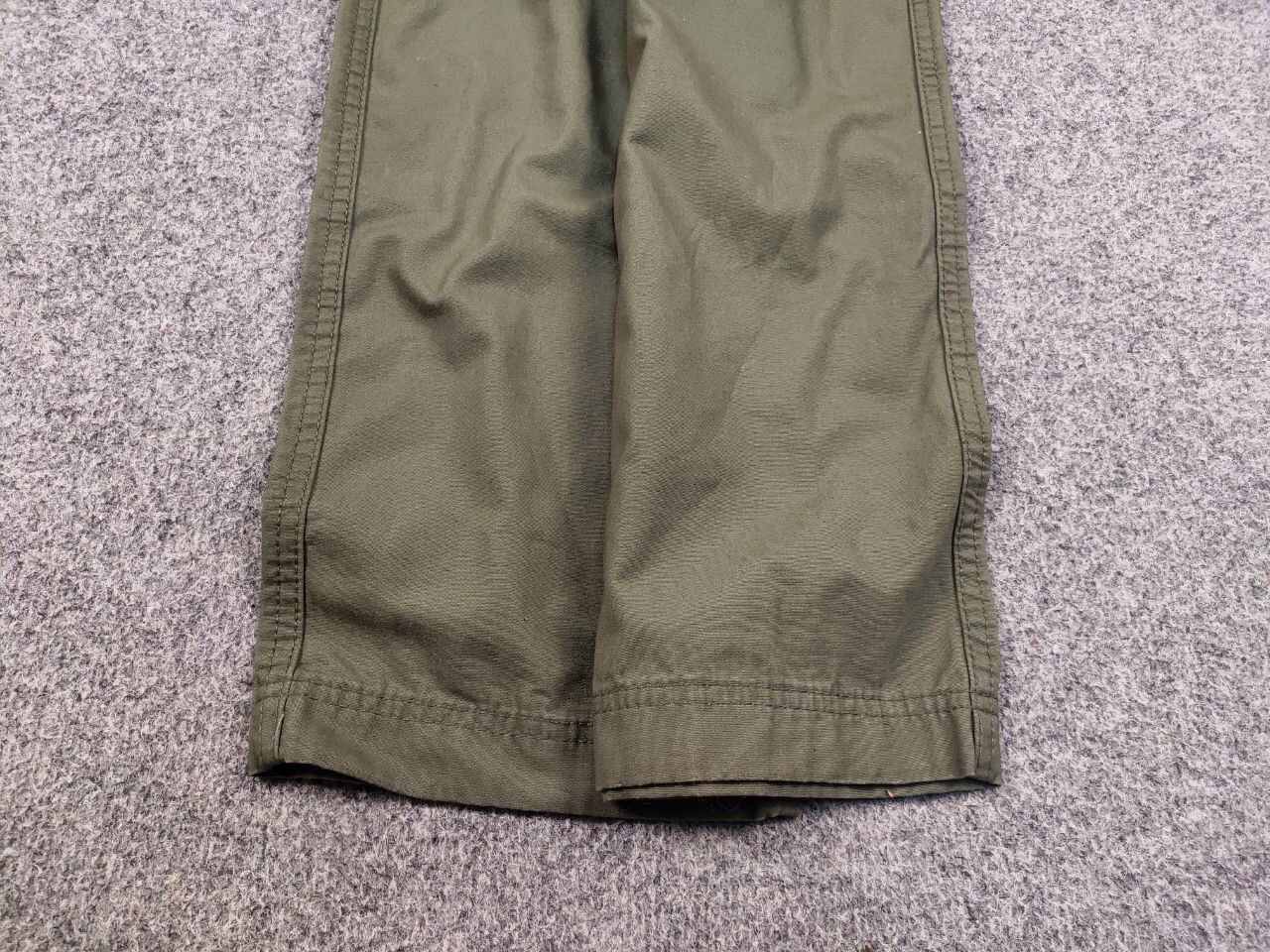 Japanese Brand Vintage Casual Japanese Style Green Cargo Straight Pants Size US 34 / EU 50 - 6 Thumbnail