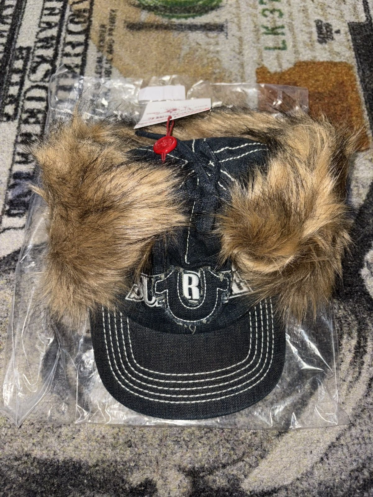 Supreme True Religion Earflap 5-Panel Denim (SMALL/MEDIUM)