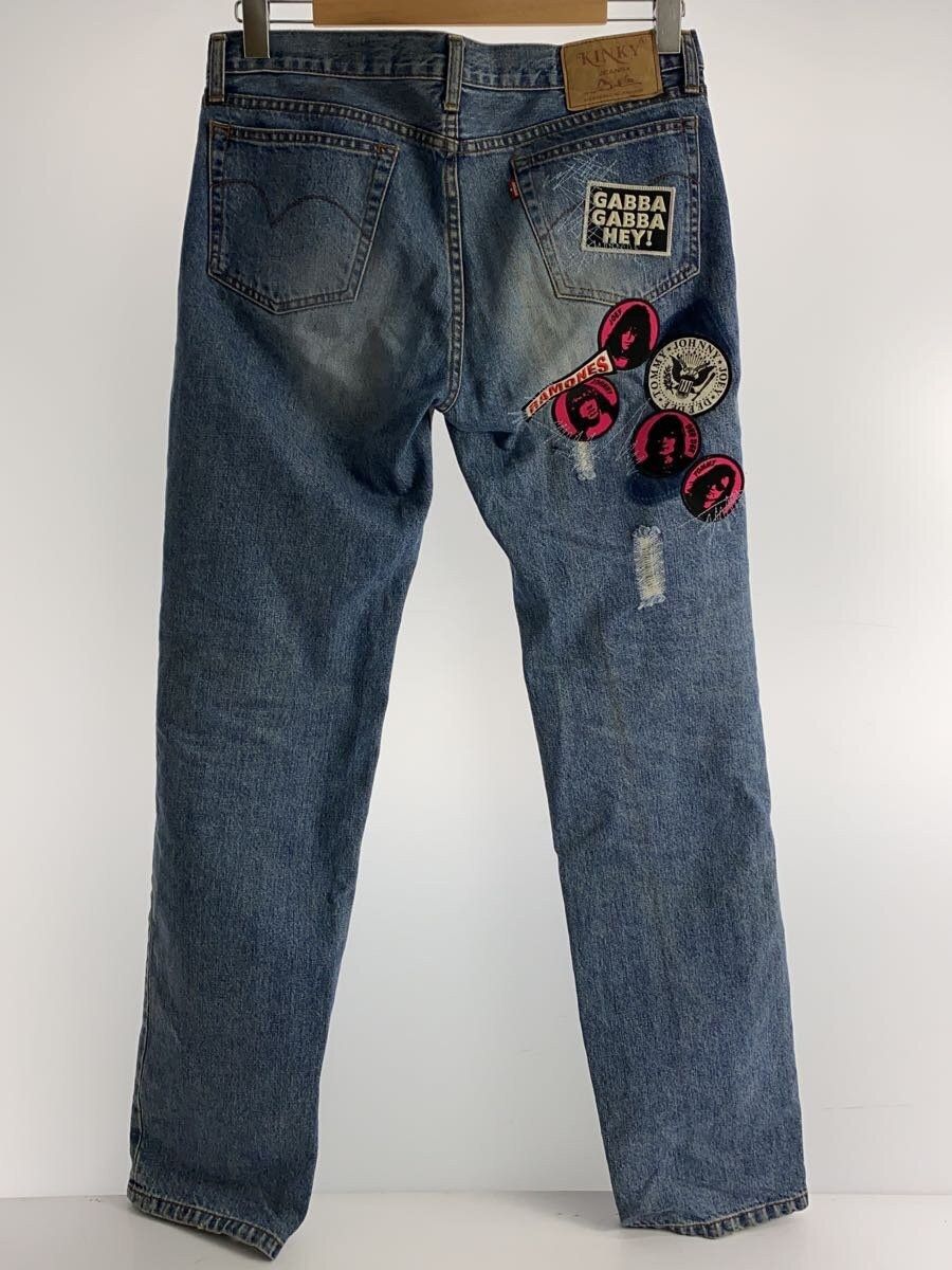 Hysteric Glamour Ramones Patchwork Denim Jeans Size US 32 / EU 48 - 2 Thumbnail