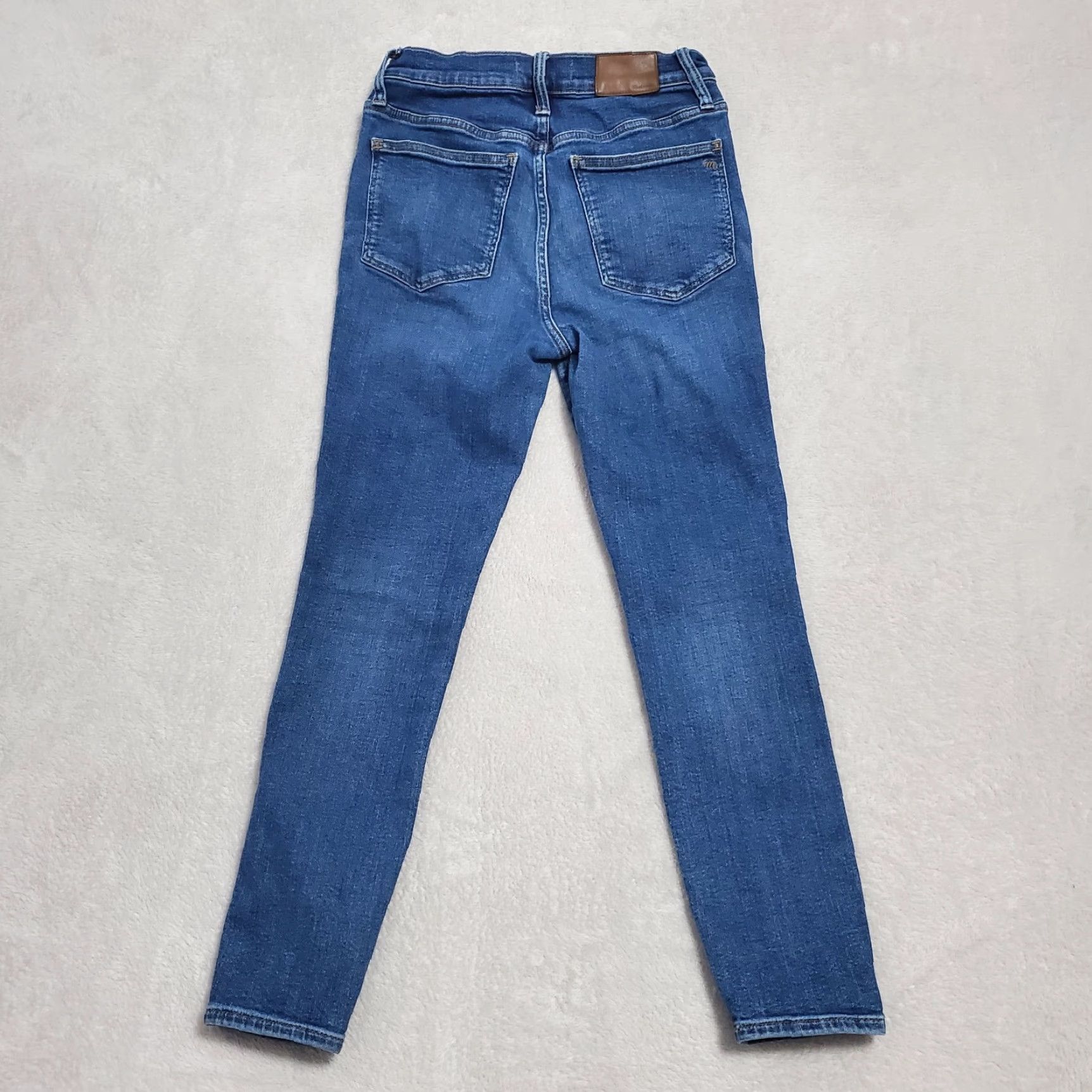 Madewell VINTAGE Madewell Jeans Women 27P Blue Med Wash 10" High Rise Skinny Short Inseam Women Jeans 27P Blue Med Wash 10" High Rise Skinny Short Inseam Size 26" / US 2 / IT 38 - 2 Thumbnail