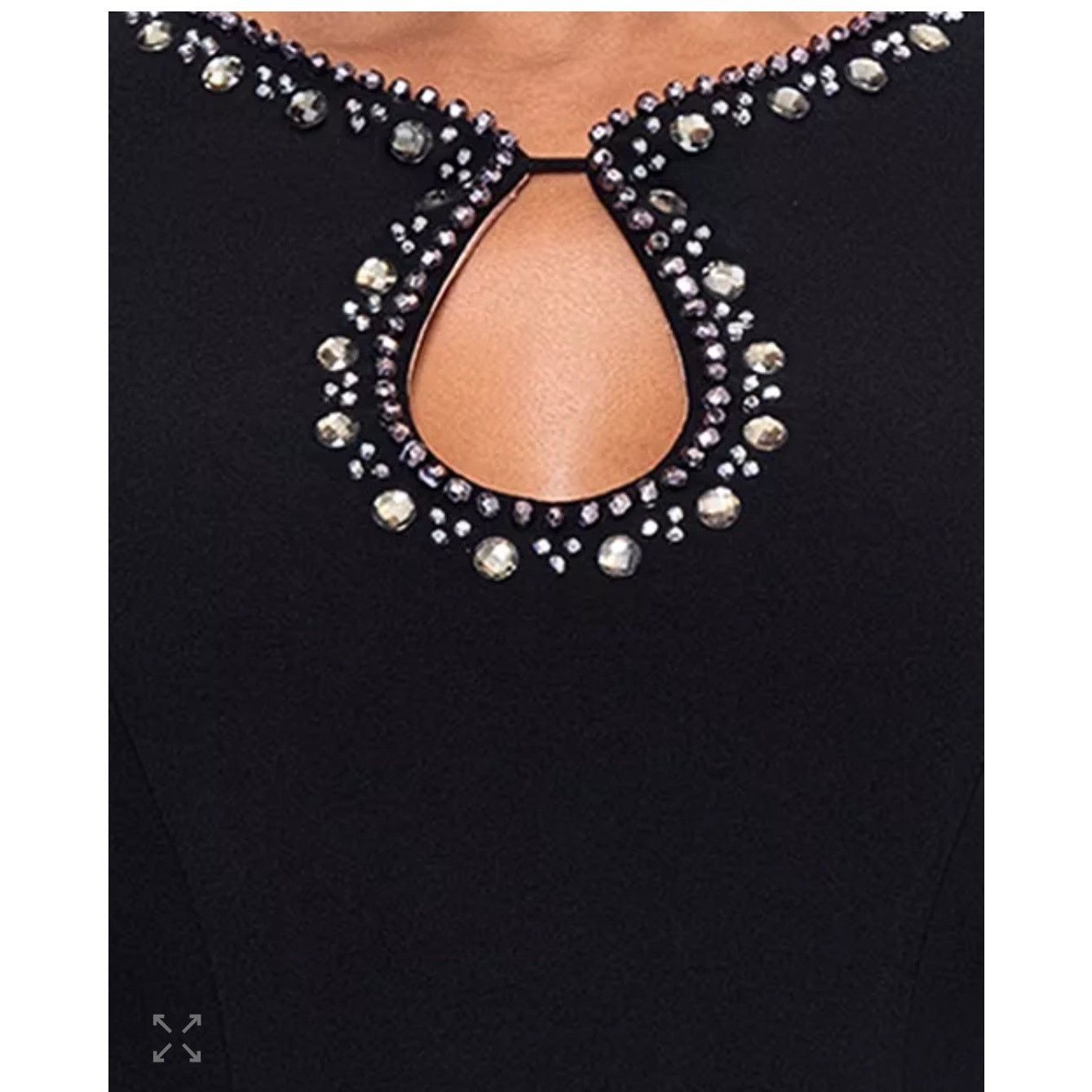 black dress pearl necklace Bar Shaped Pearl Necklace