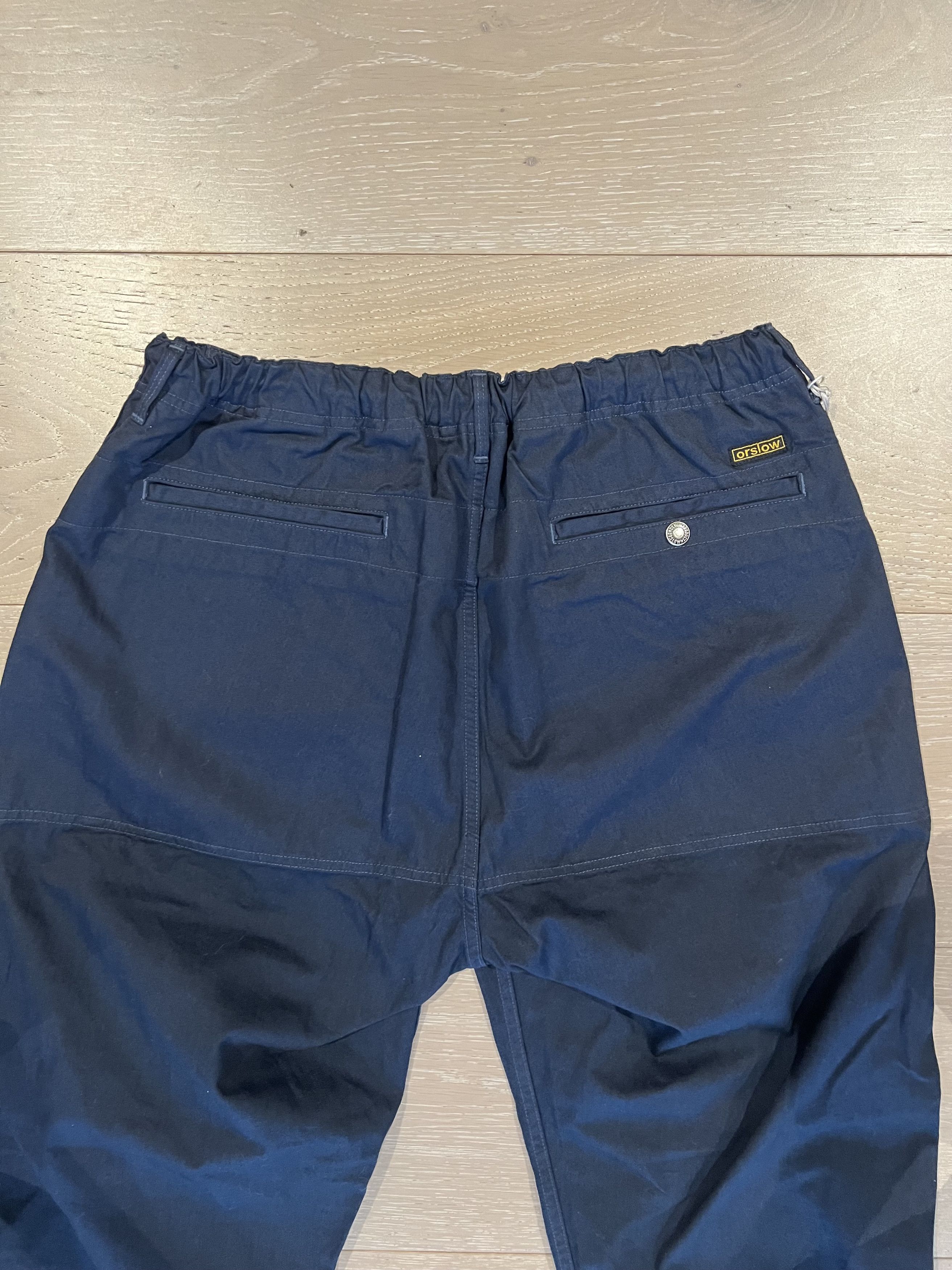 💚 Peggs & Son x Orslow Navy New Yorker Pant Size 4 NEW