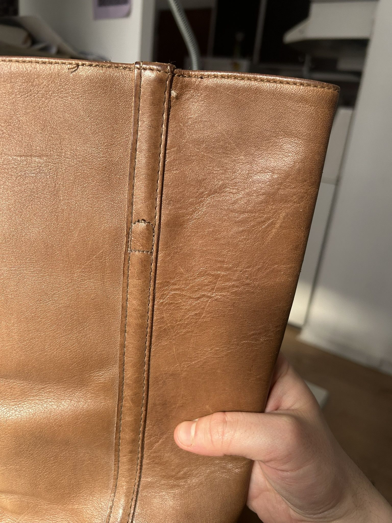 Frye Women's Frye leather riding boots, size 7 Size US 7 / IT 37 - 5 Thumbnail