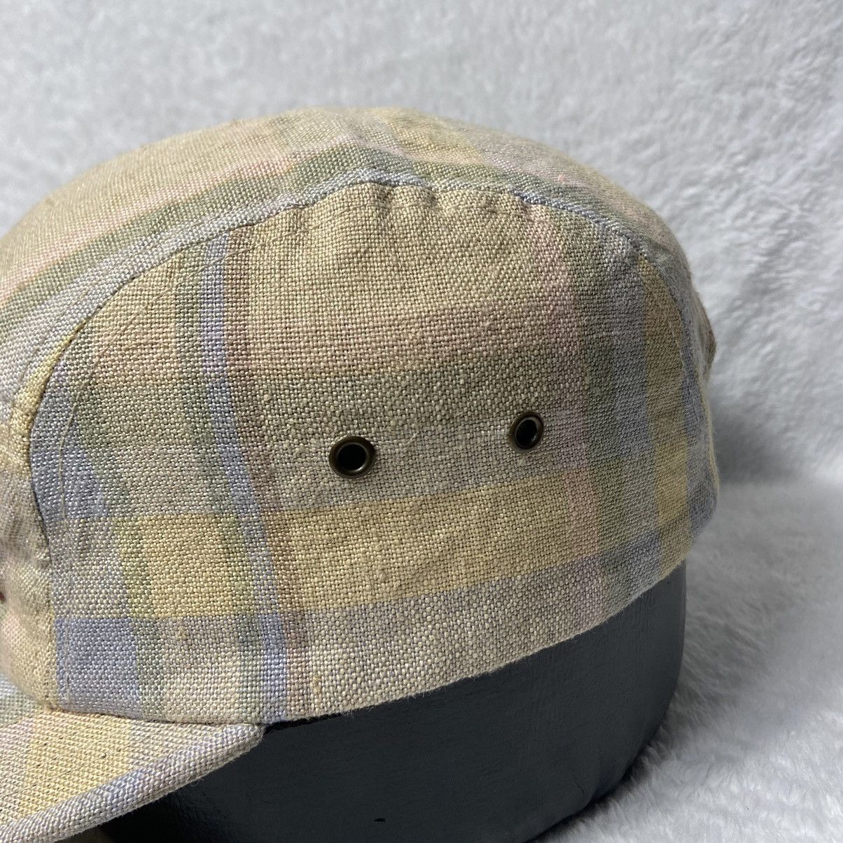 Supreme Supreme Magee Plaid Linen Camp Hat SS14 Size ONE SIZE - 3 Thumbnail
