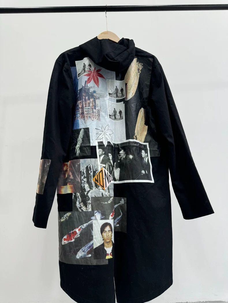 Raf Simons Postcard sticker coat-2506