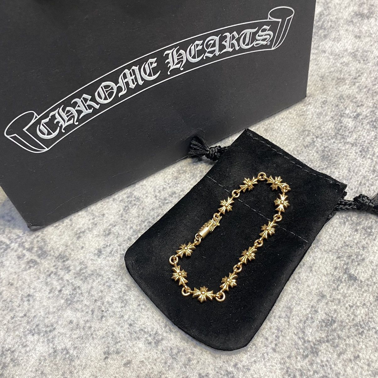 Chrome Hearts CHROME HEARTS Tiny E 22K Gold Bracelet Size ONE SIZE - 1 Thumbnail