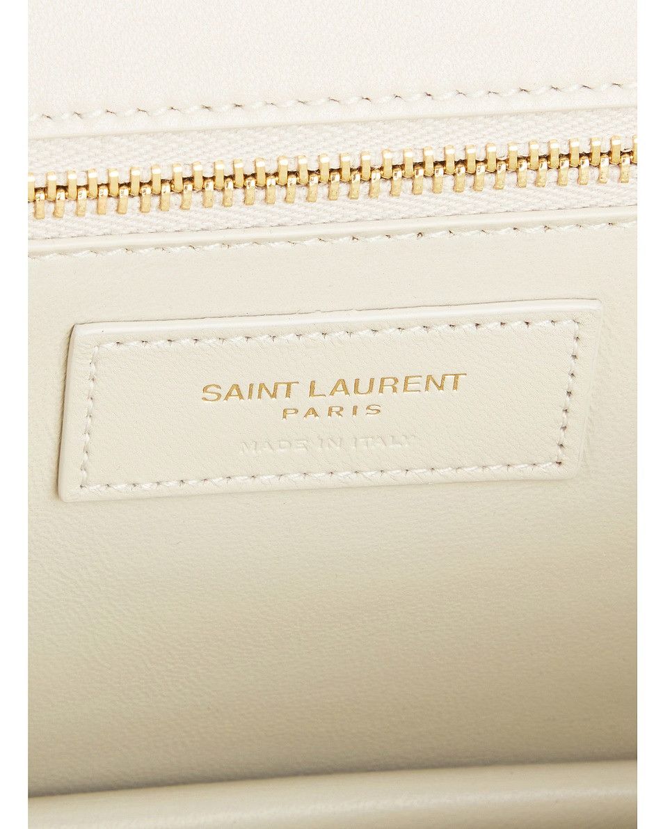 Saint Laurent Paris o1w1db10526 737354 Size: OS / Le Maillon Satchel Bag White Size ONE SIZE - 6 Thumbnail