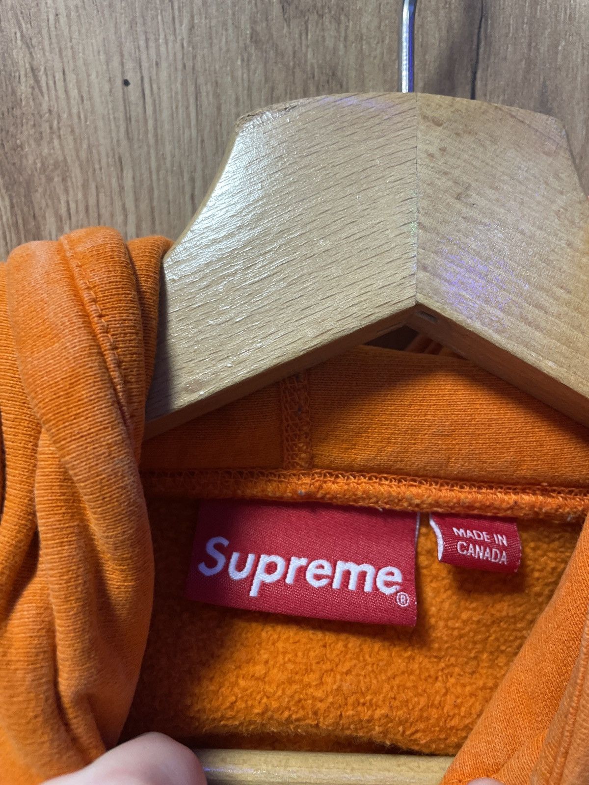 Supreme Supreme Chenille Appliqué Hoodie Size US L / EU 52-54 / 3 - 3 Thumbnail