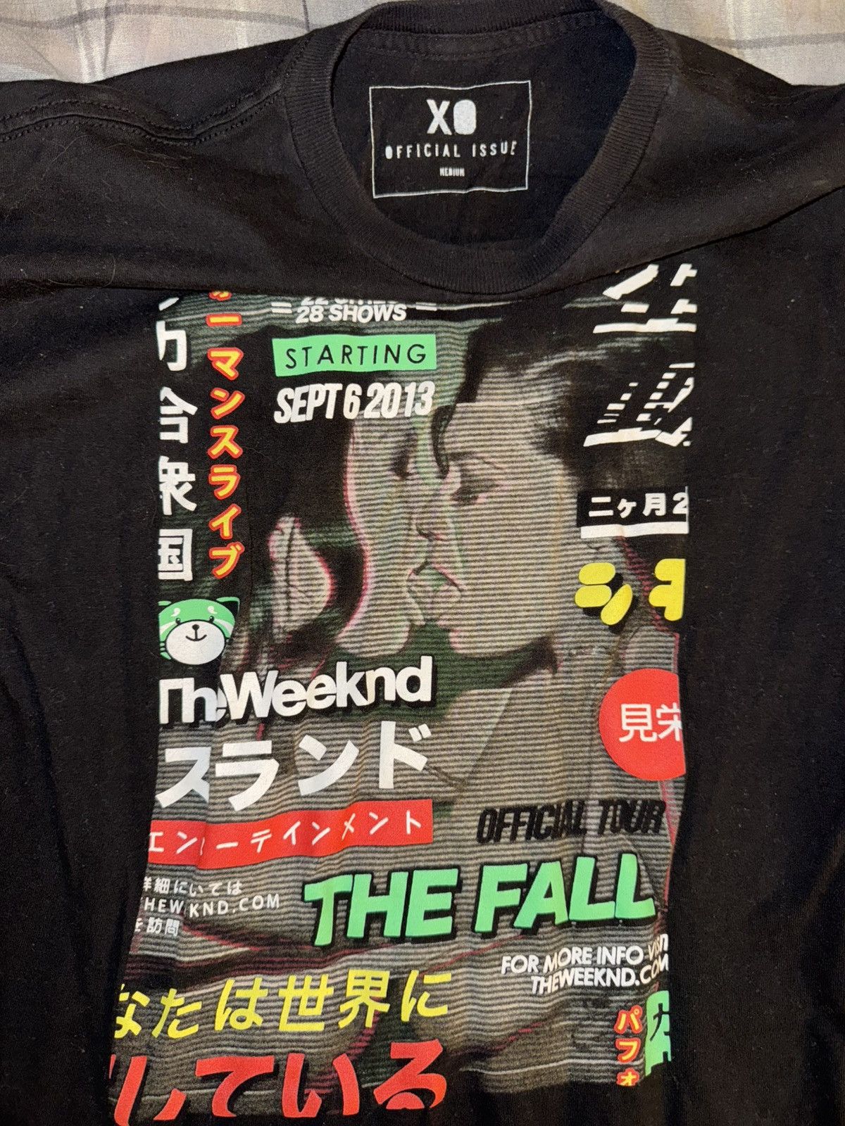 The Weeknd THE WEEKND OG KISS LAND THE FALL TOUR OFFICIAL ISSUE CONCERT Size US M / EU 48-50 / 2 - 5 Thumbnail