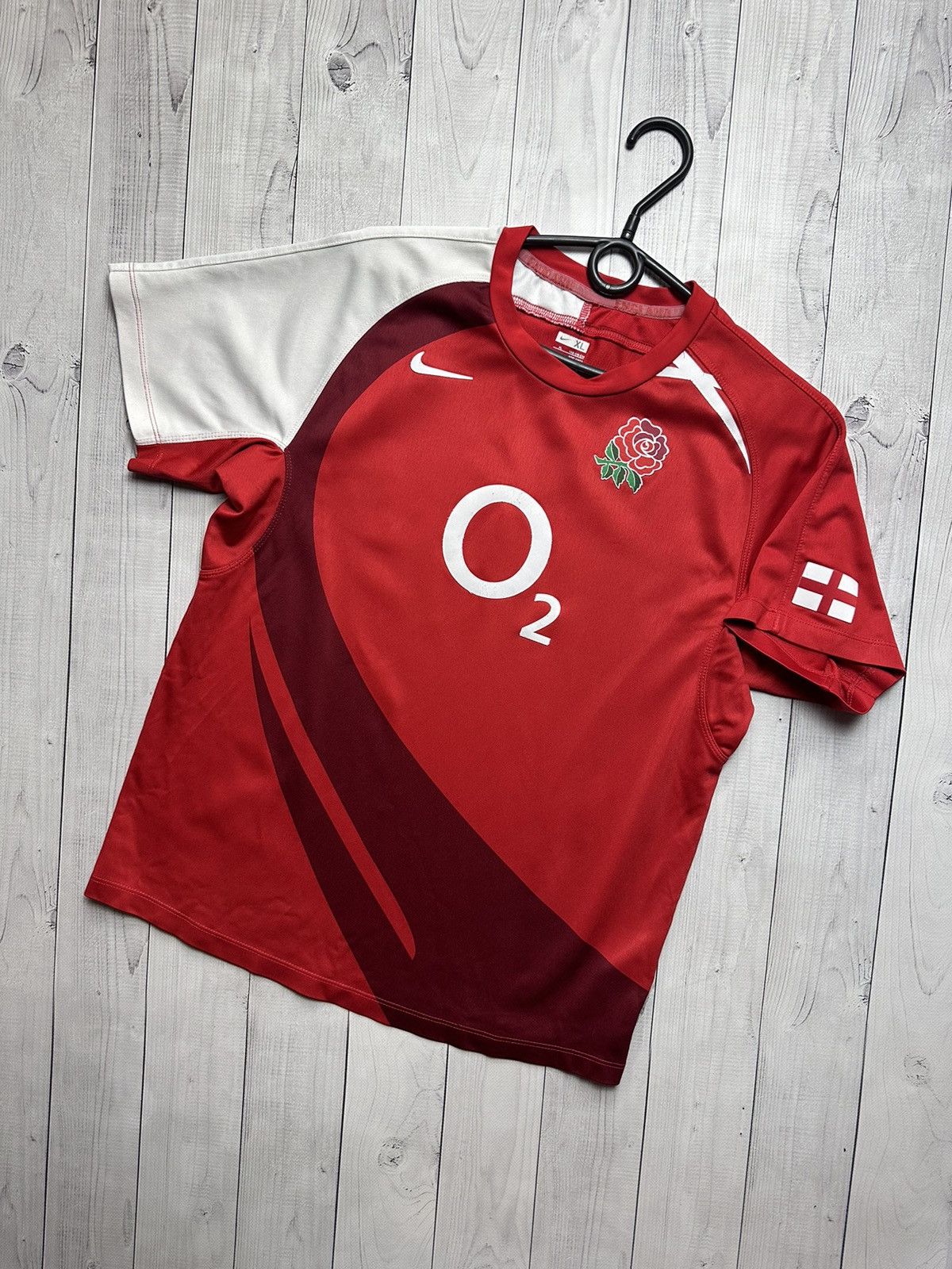 Nike × Vintage Vintage England rugby shirts jersey size Xs/S Size US XS / EU 42 / 0 - 1 Thumbnail