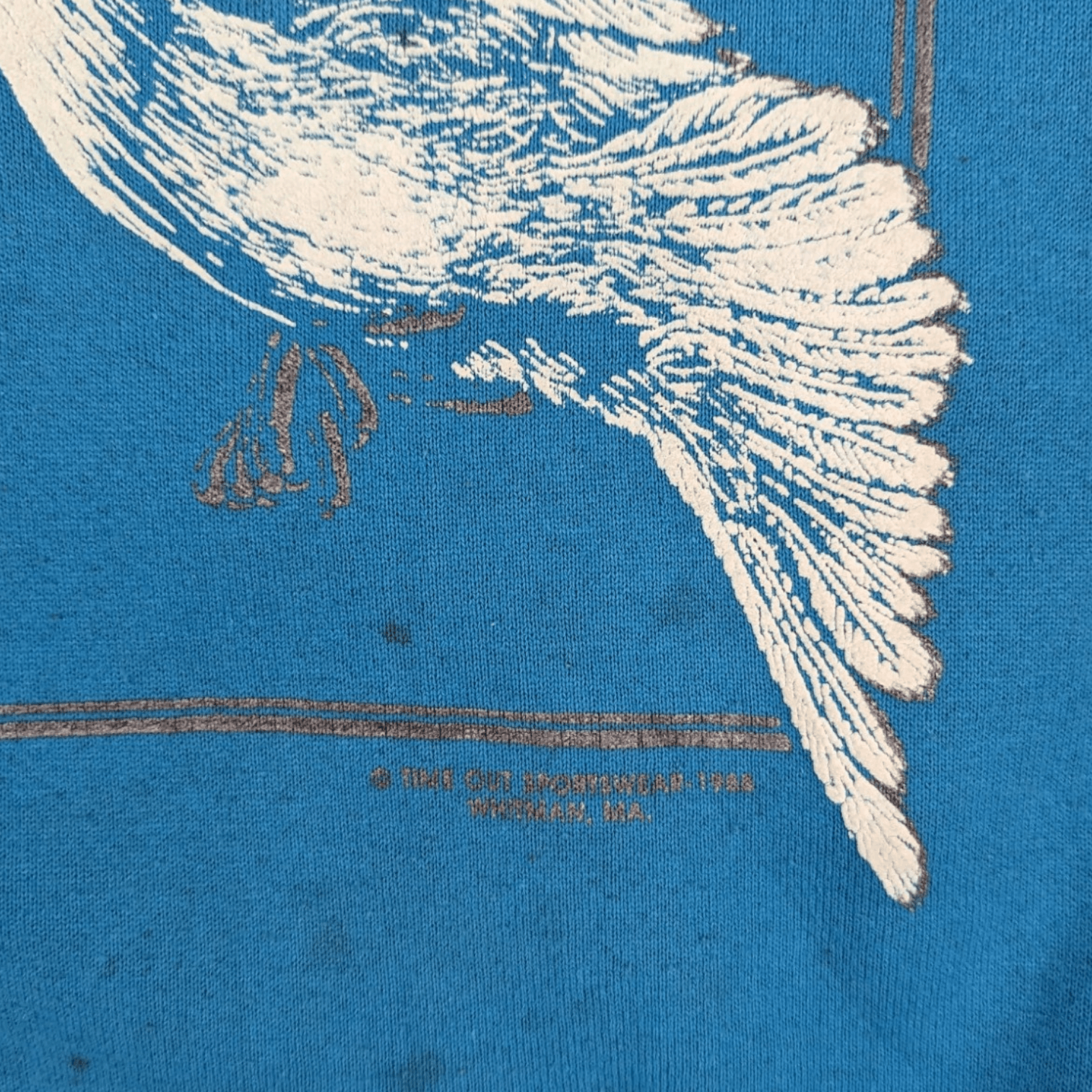 Jerzees Vintage 90's JERZEES Eagle Animal Graphic Jumper Sweatshirt Size US L / EU 52-54 / 3 - 7 Thumbnail