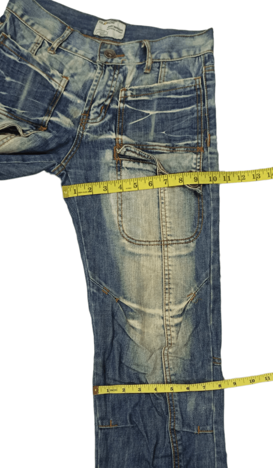 Energie Vintage Energie Bush Pants Whiskers Jeans Size US 28 / EU 44 - 21 Thumbnail