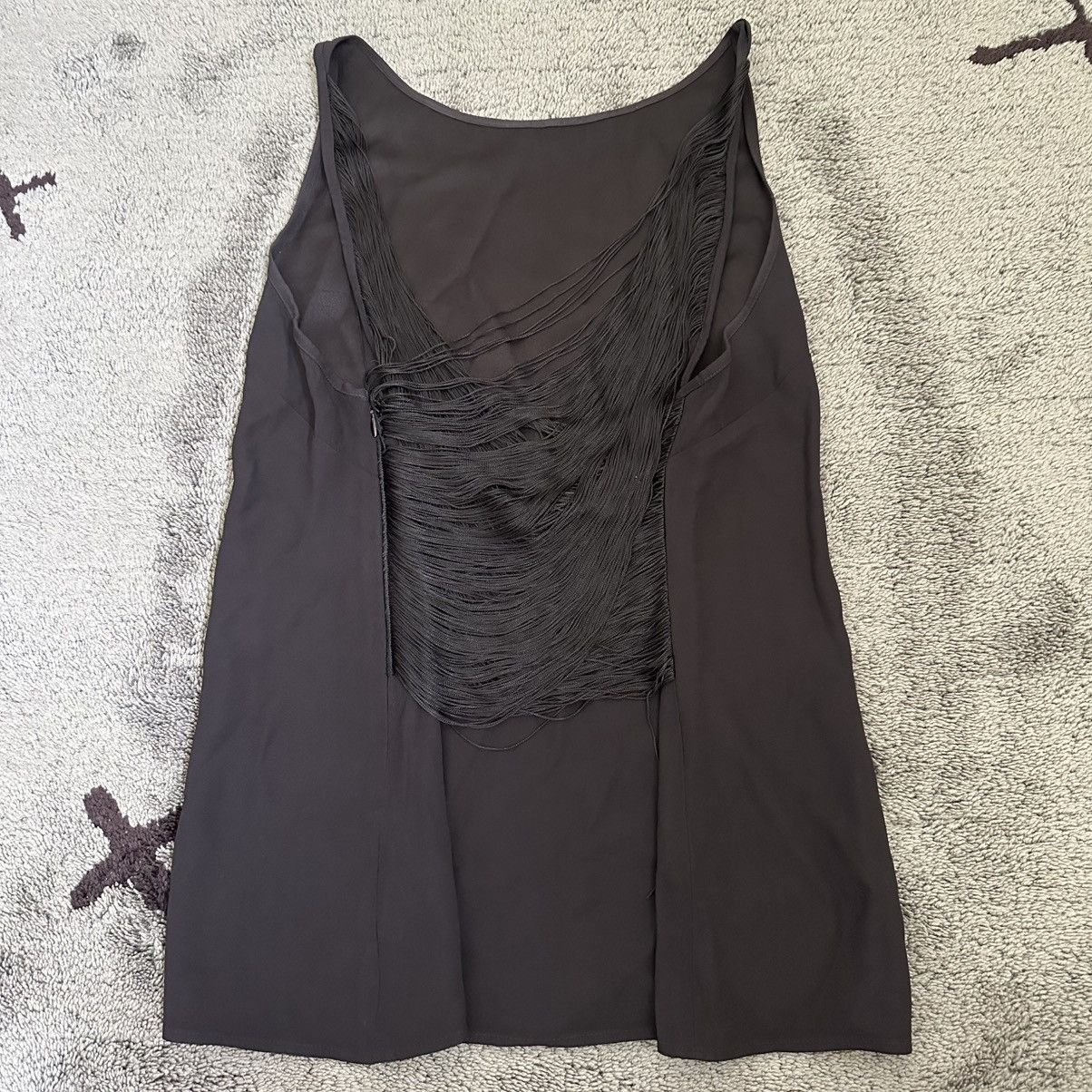 Jil Sander Archive Jil Sander by Raf Simons Spring 2009 Fringe Top Size S / US 4 / IT 40 - 3 Thumbnail