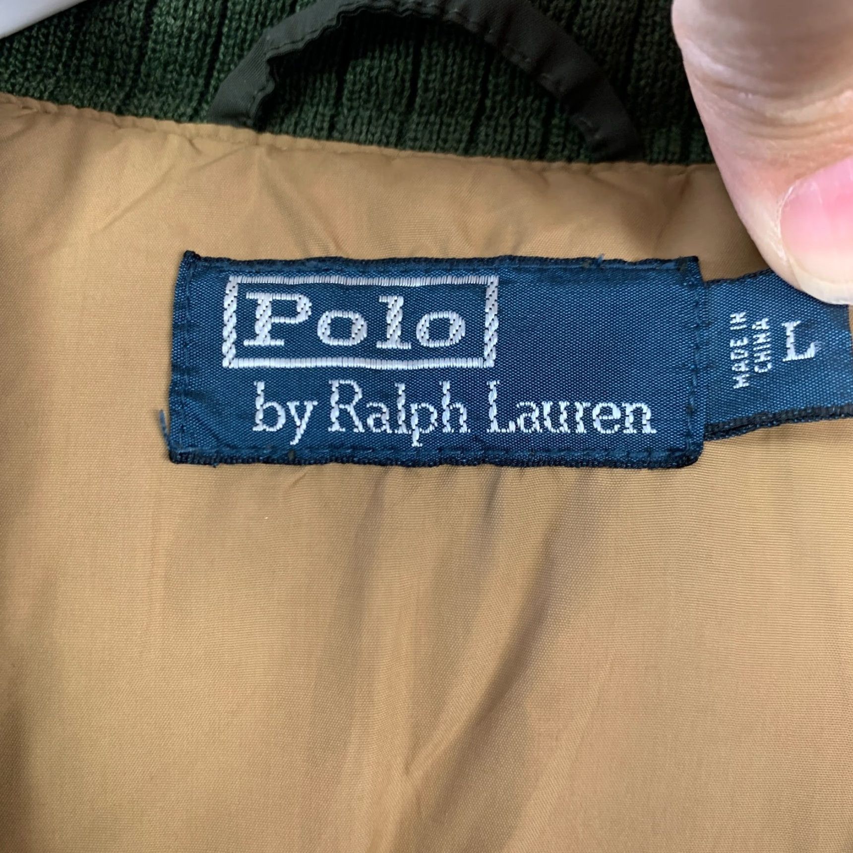 Polo Ralph Lauren Polo Ralph Lauren Vest Polo Ralph Lauren Polo Ralph Lauren Sportsman Tactical Green Quilted Down Zipper Vest Large Mens Vest 90s? Size US L / EU 52-54 / 3 - 5 Thumbnail