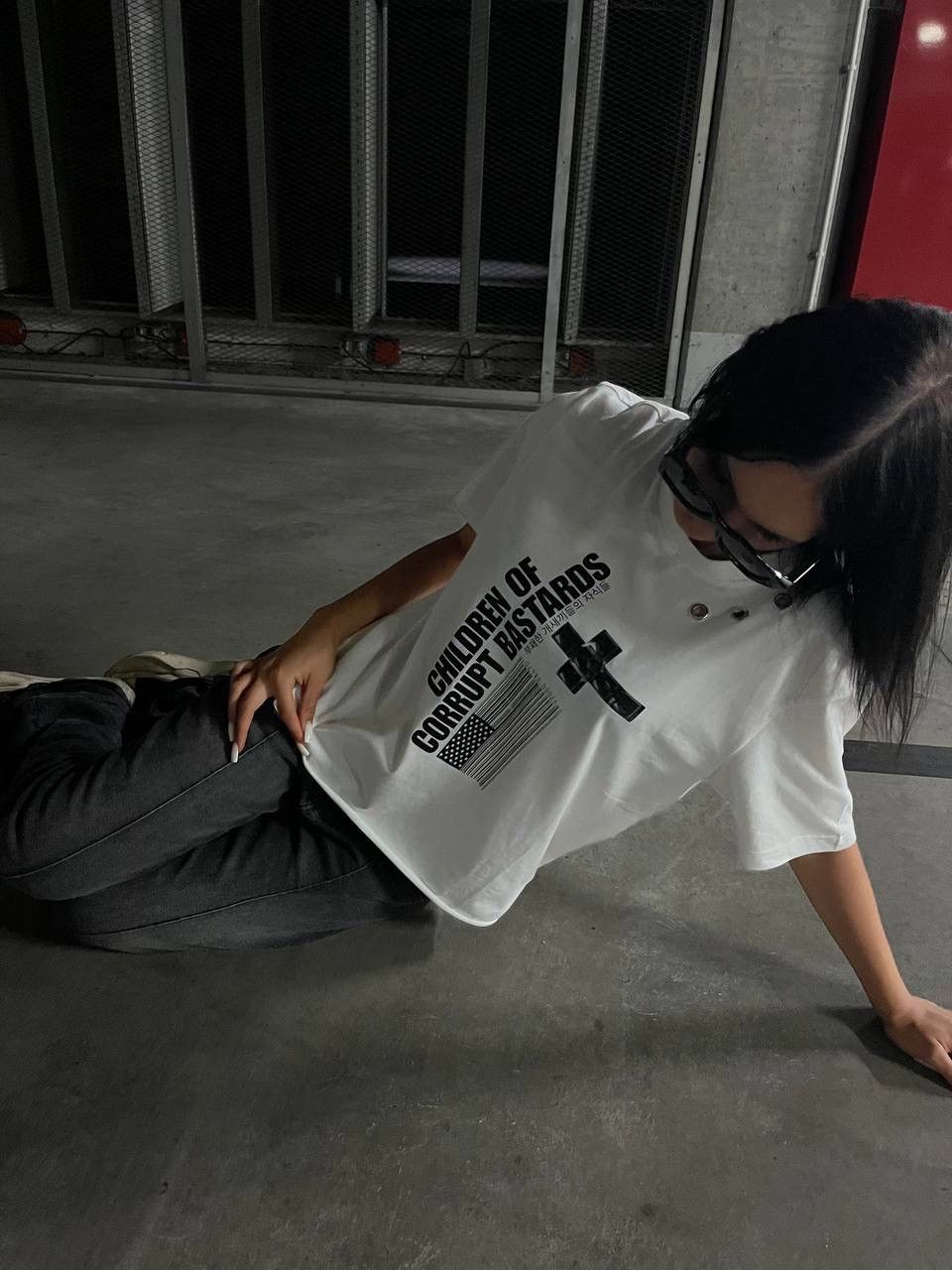 Japanese Brand white t-shirt y2k archive rick owens streetwe Size US L / EU 52-54 / 3 - 4 Thumbnail