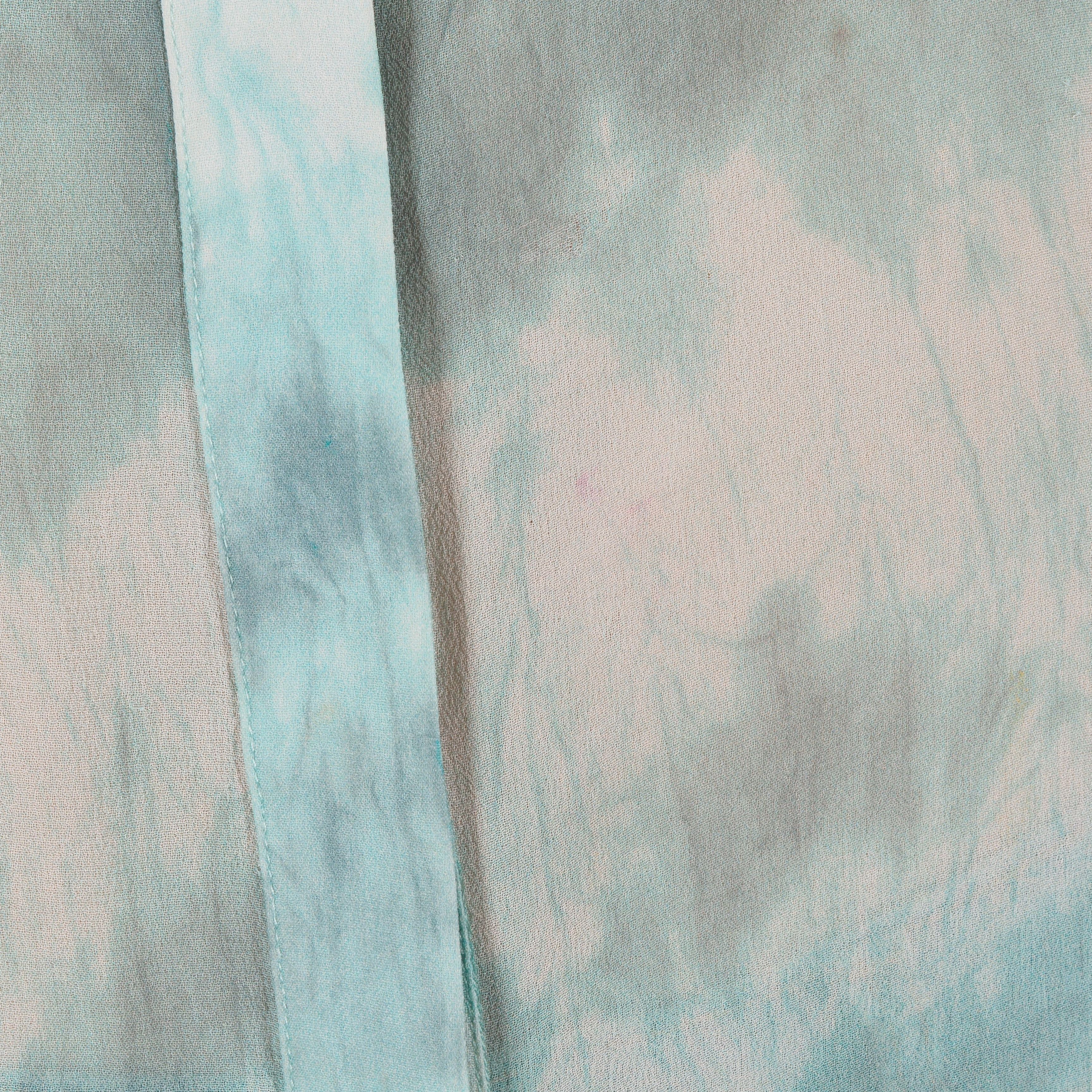 Roberto Cavalli Roberto Cavalli Vintage Sheer Silk Tie-Dye Tie Neck Blouse Size XS / US 0-2 / IT 36-38 - 5 Thumbnail