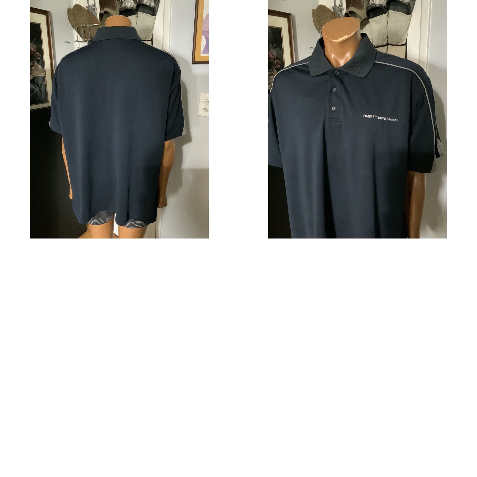 BMW BMW Vehicles Motorcycles Car Financial Services Navy Embroidered Polo Shirt XXL Men Blue Vehicles Motorcycle Polo Shirt Embroidered 2XL Size US XXL / EU 58 / 5 - 8 Thumbnail