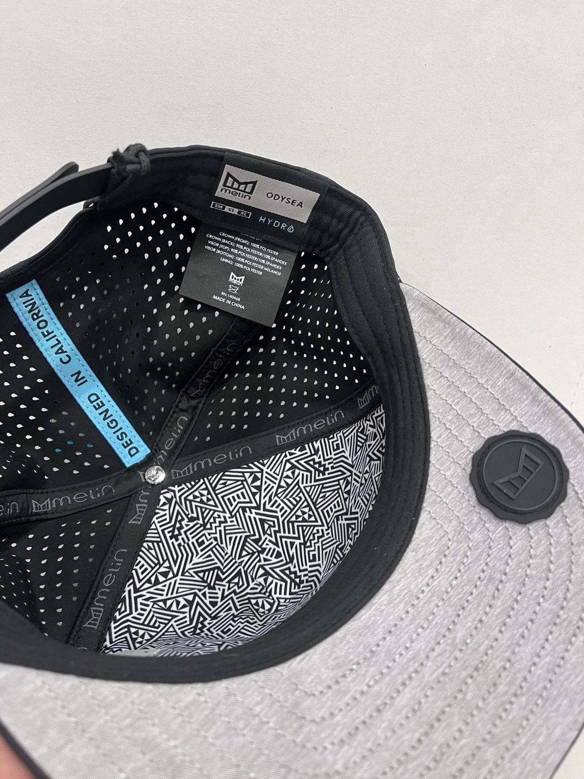 melin Melin Odyssey Hydro Camo Navy Adjustable Hat Size ONE SIZE - 2 Thumbnail