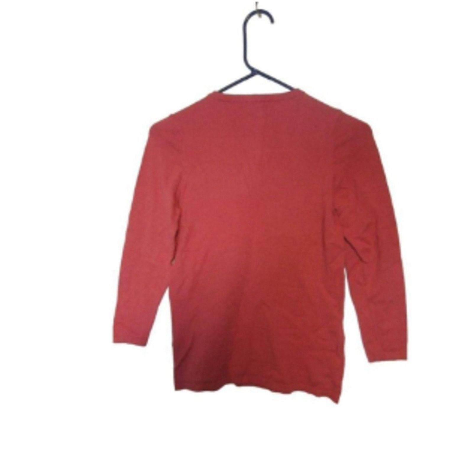 Buffalo David Bitton Textured Minimalist Coral Knit Sweater Buffalo David Bitton Size S / US 4 / IT 40 - 7 Thumbnail