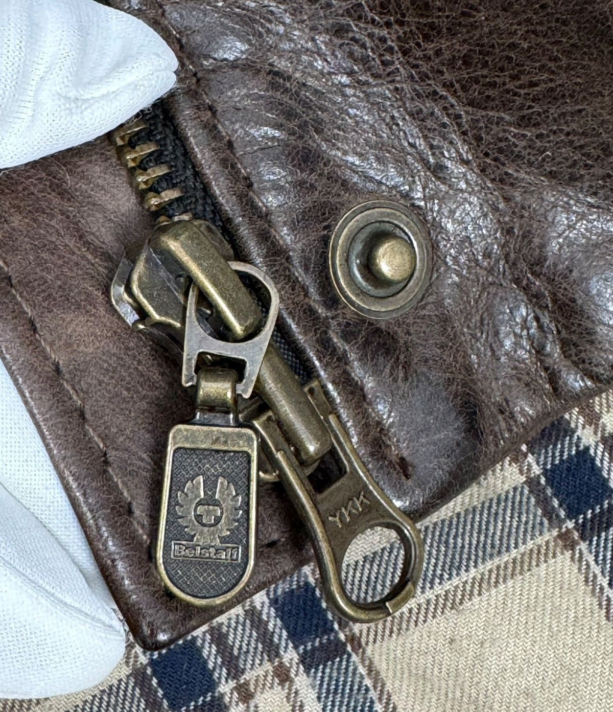 Belstaff Belstaff Womens Genuine Leather Jacket Gold Label size 42 Size M / US 6-8 / IT 42-44 - 16 Thumbnail