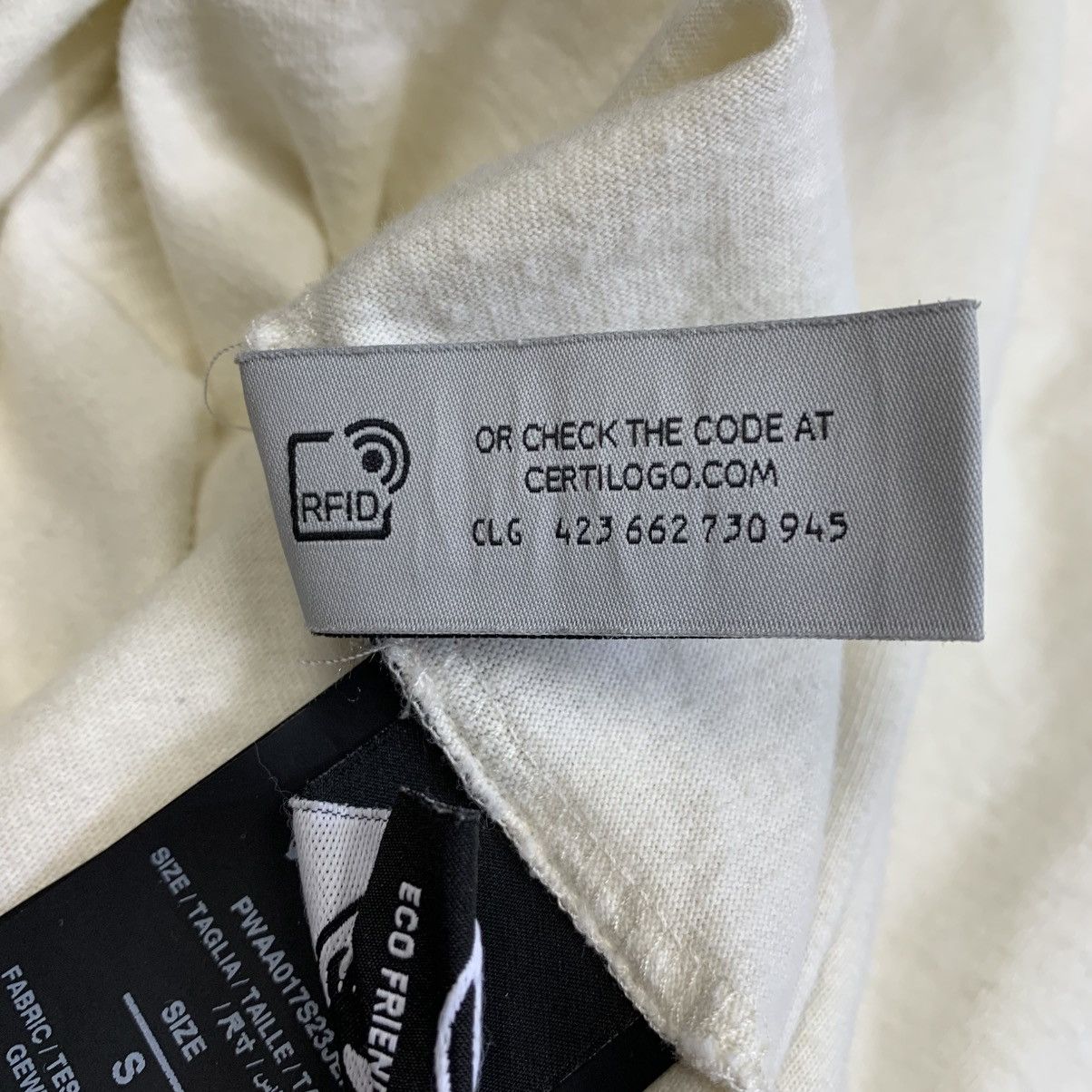 Palm Angels Palm Angels Small Tee College Crew White T-Shirt Oversized Size US S / EU 44-46 / 1 - 10 Thumbnail
