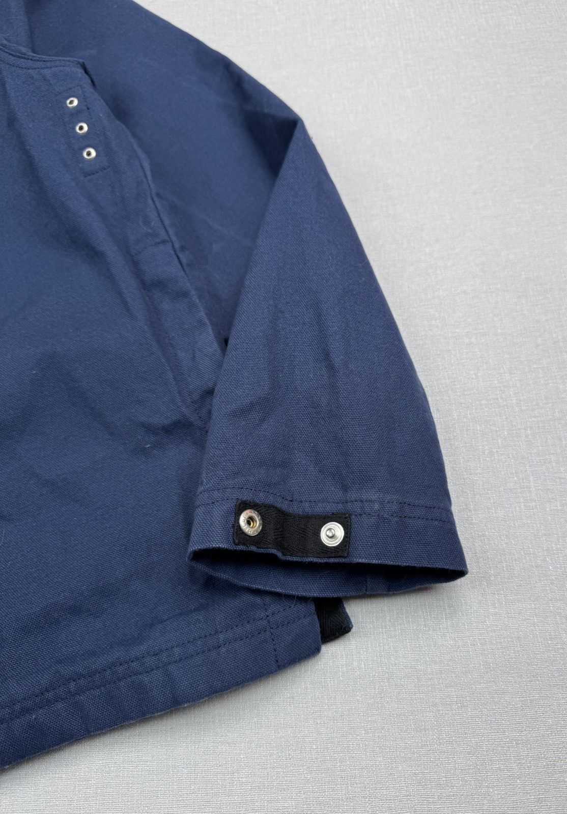 Albam Men’s ALBAM Half Zip Cotton Jacket Made In Portugal size M Size US M / EU 48-50 / 2 - 4 Thumbnail