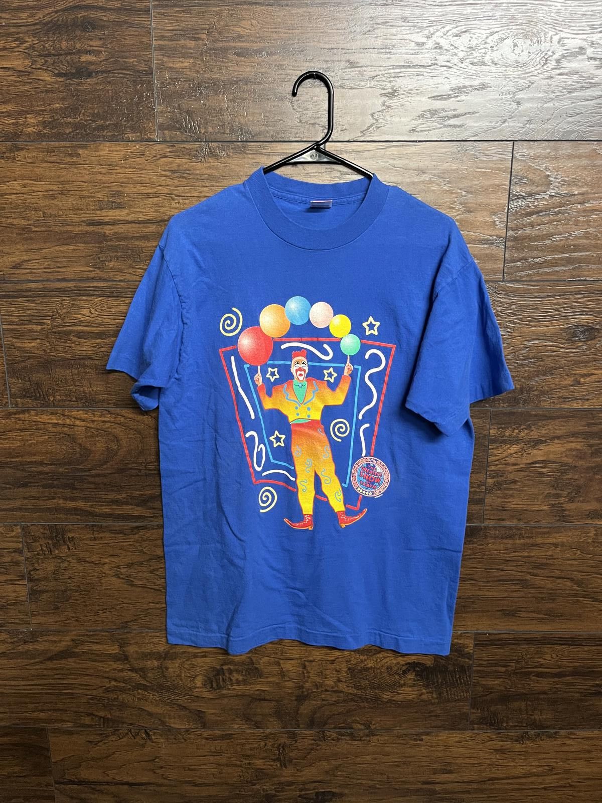Vtg Ringling Bros T-shirt The Greatest Show on Earth x Clown