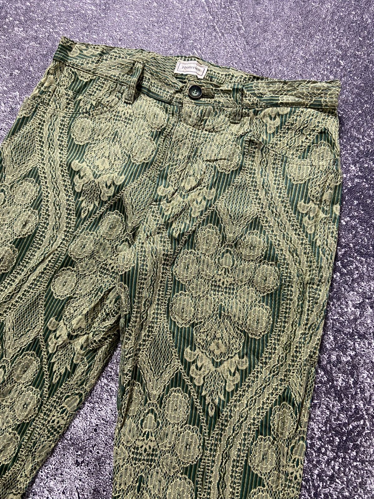 Hysteric Glamour Hysteric glamour embroidery flared pants Size 28" / US 6 / IT 42 - 2 Thumbnail