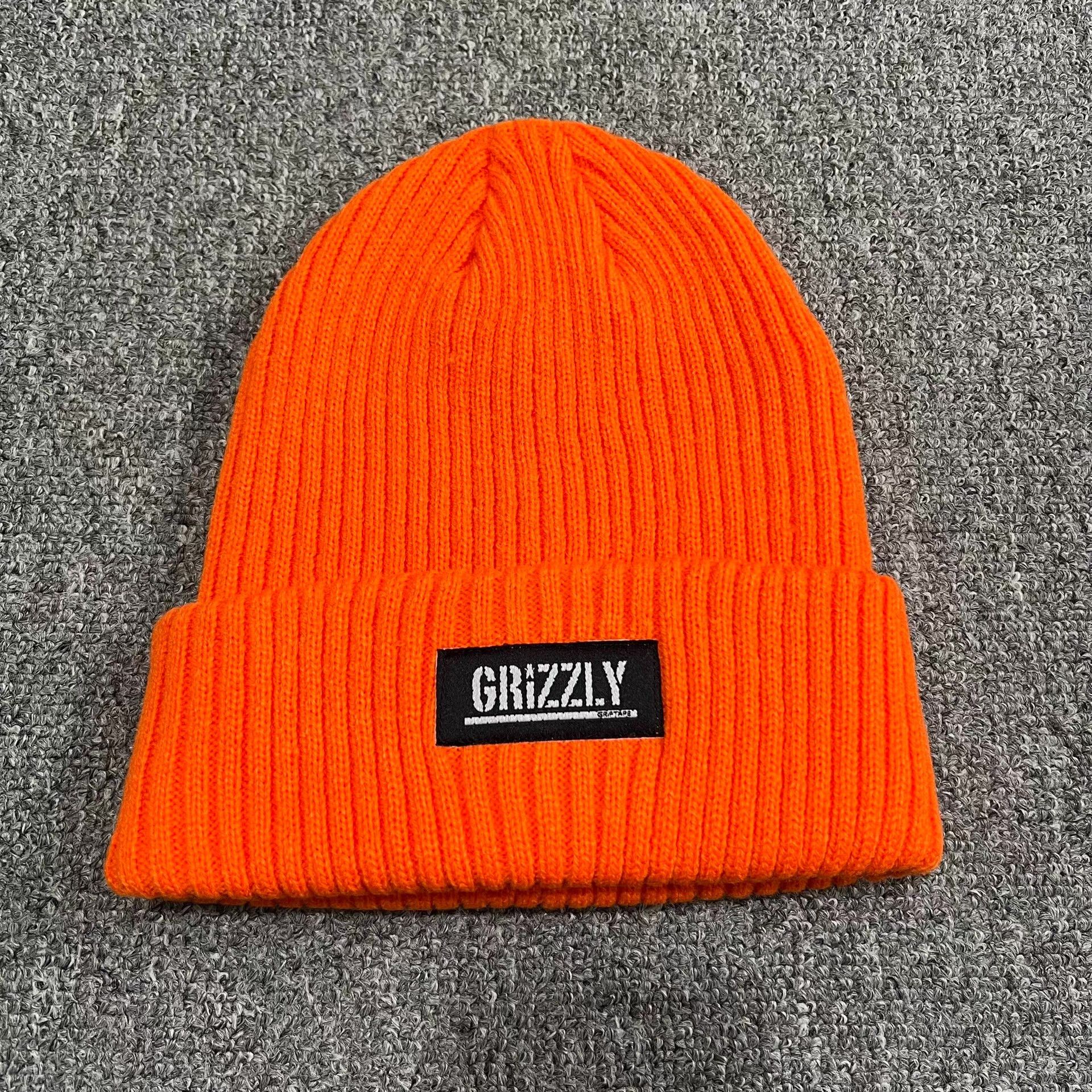 Grizzly Griptape Grizzly Griptape Patch Embroidered Knitted Beanie Q7 Size ONE SIZE - 6 Thumbnail