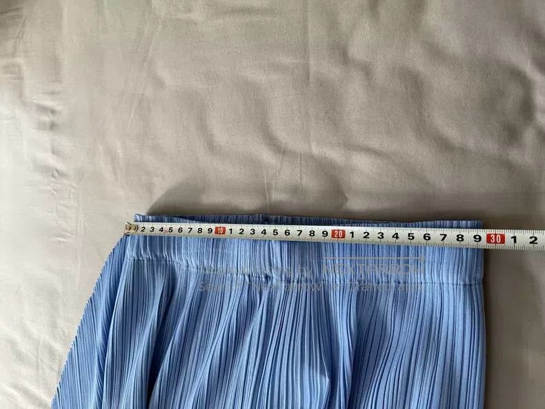 Issey Miyake Issey Miyake size:3 Pleated Wide-Leg Casual Seaweed Pants Size 22" - 3 Thumbnail