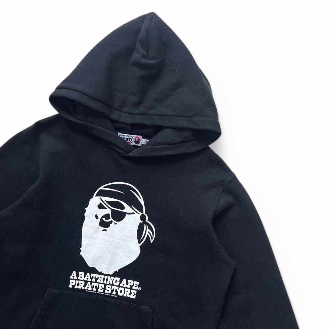 Bape A Bathing Ape (BAPE) - M Pirate Shop Hoodie Black Bapehead Size US M / EU 48-50 / 2 - 2 Thumbnail