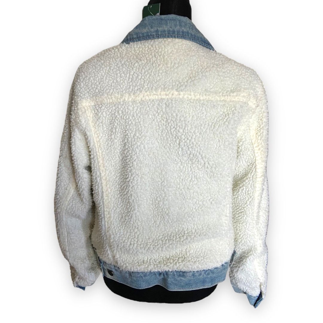 Other Wild Fable Womens Juniors Jacket Size Large Solid Sherpa NEW Size L / US 10 / IT 46 - 3 Thumbnail