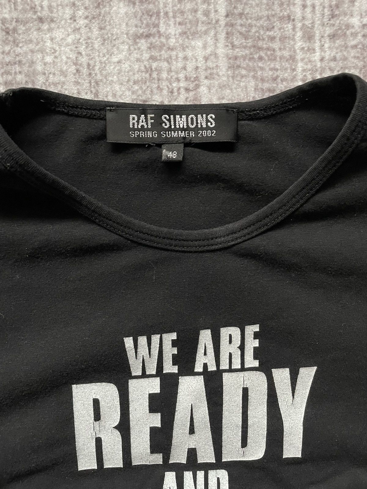 Raf Simons Raf Simons SS02 ready to ignite tee shirt Size US M / EU 48-50 / 2 - 6 Thumbnail
