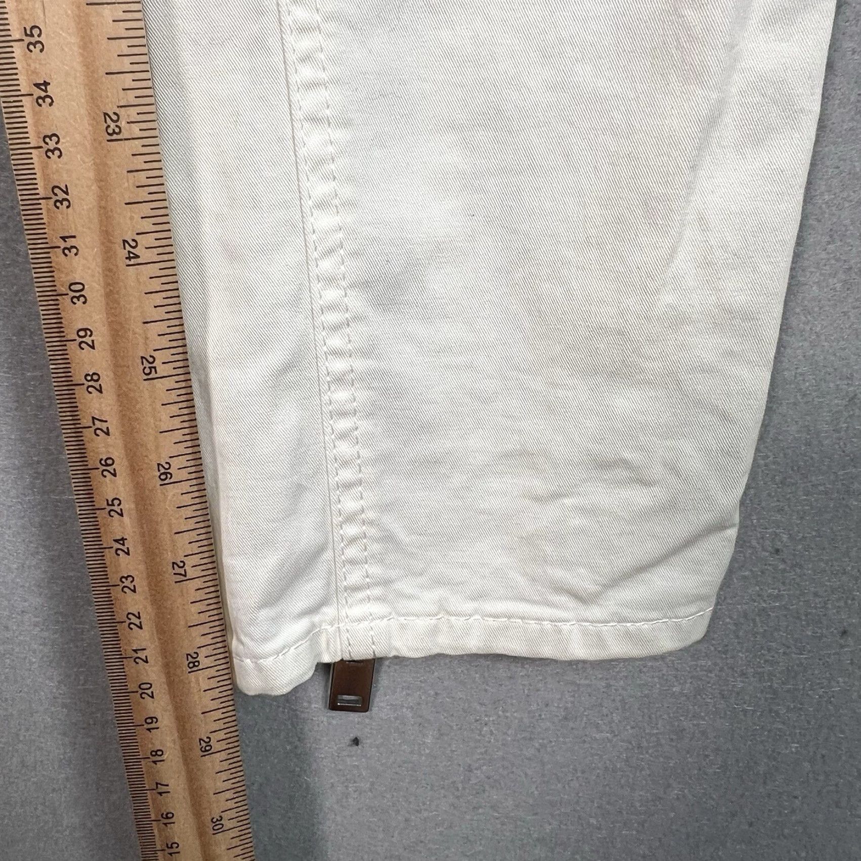 Maison Margiela NWT! Maison Margiela Pants Womens 30 x 29 (Measured) White Ankle Zip Skinny Size 30" / US 8 / IT 44 - 5 Thumbnail