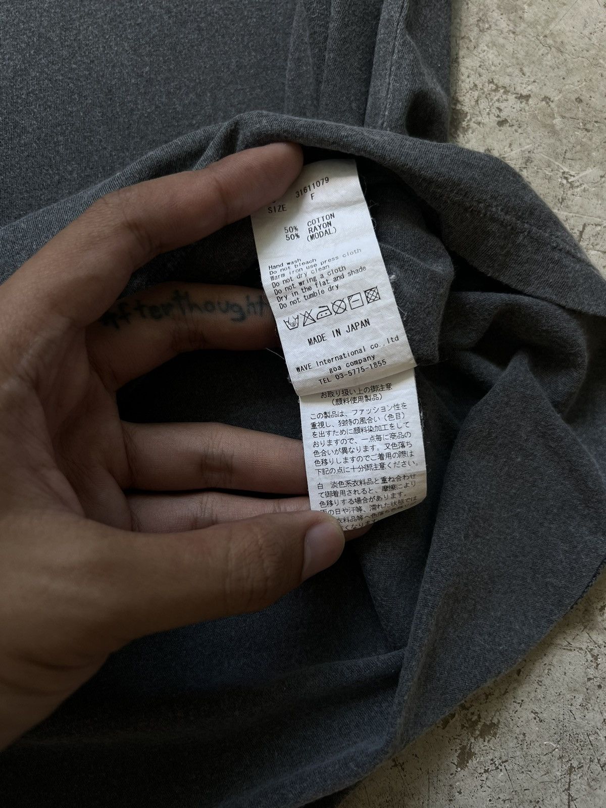 GOA Faded Vintage G.O.A Tshirt Size US M / EU 48-50 / 2 - 5 Thumbnail