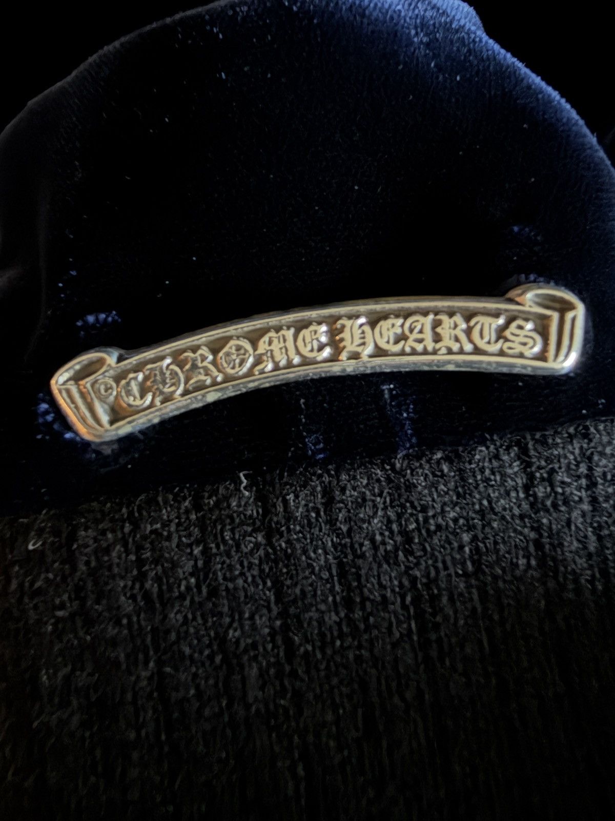 Chrome Hearts Chrome Hearts So It Goes Dark Navy Velour Jacket Sz XL Size US XL / EU 56 / 4 - 16 Thumbnail