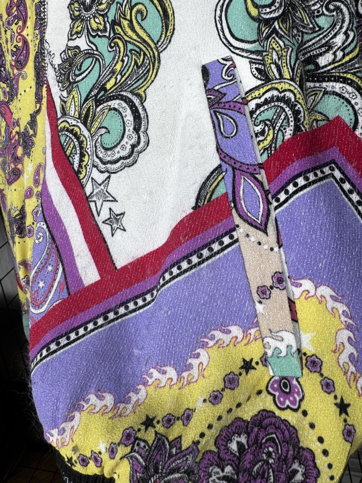 Just Cavalli Just Cavalli Multicoloured Paisley Viscose bomber jacket 44 Size M / US 6-8 / IT 42-44 - 8 Thumbnail