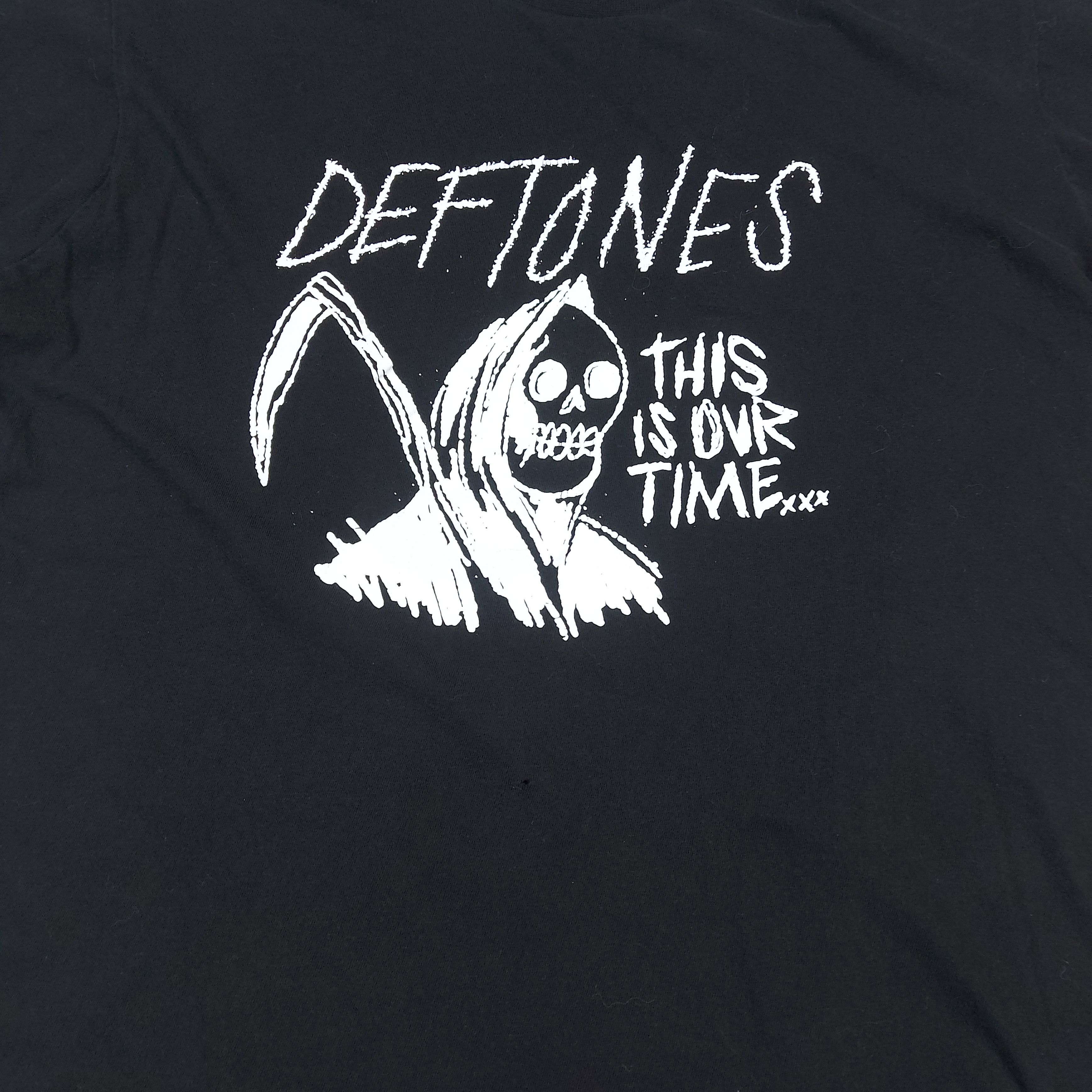 Band Tees Deftones Band Grim Reaper This Is Our Time Merch TEE Size US M / EU 48-50 / 2 - 6 Thumbnail