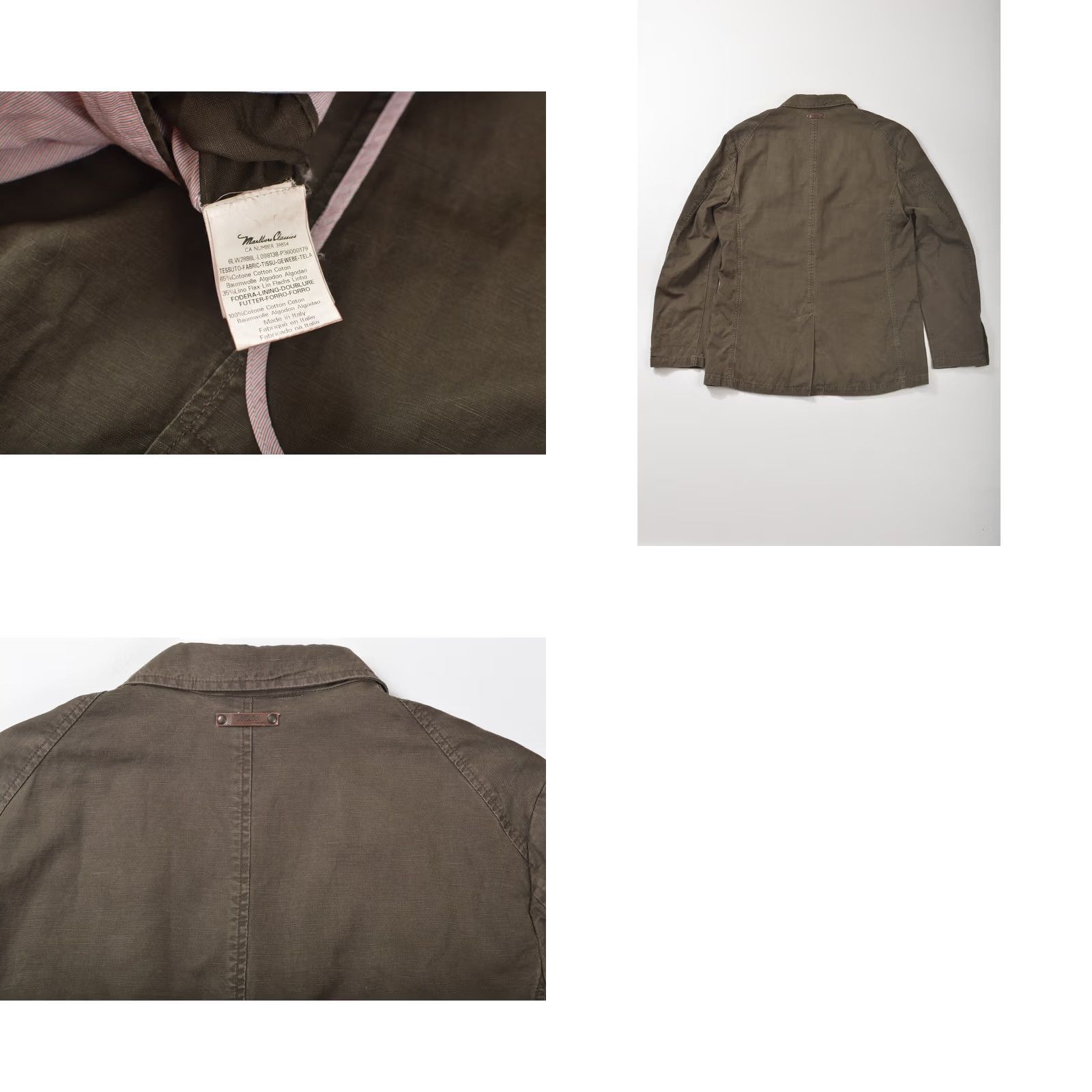 Marlboro Marlboro Classics Sport Coat Blazer Shirt? Wait. Size 52R - 8 Thumbnail