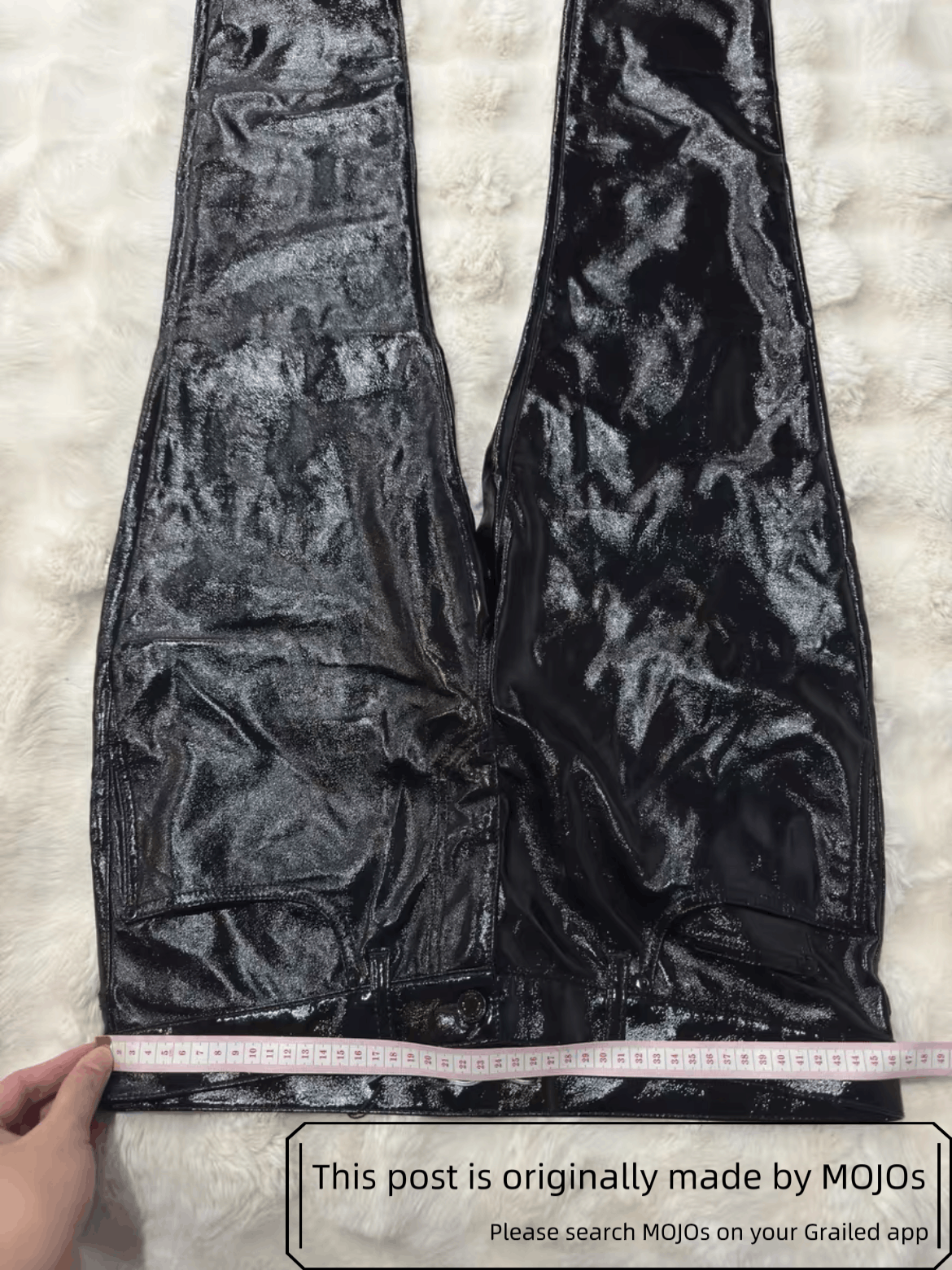 Saint Laurent Paris Sz 32 Saint Laurent Paris Patent Wax Denim mojos1923 Size US 32 / EU 48 - 6 Thumbnail