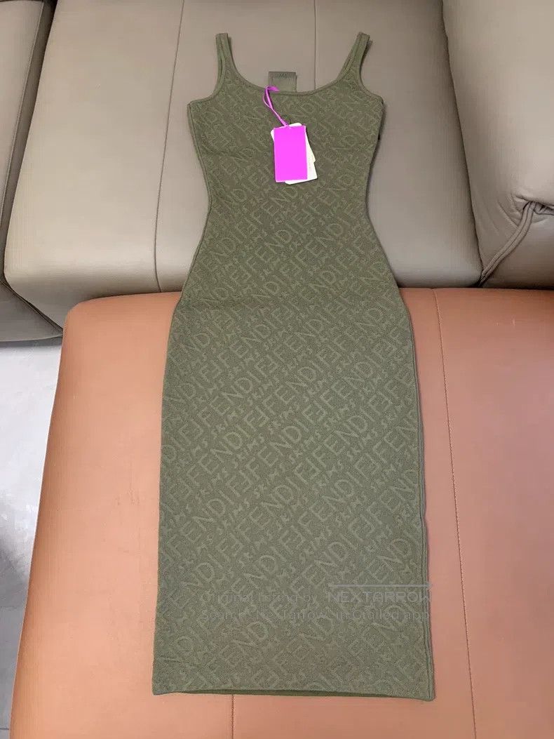 Fendi Fendi Co-branded Kim Kardashian SKIMS full logo print body Size XXS / US 00 / IT 34 - 1 Thumbnail