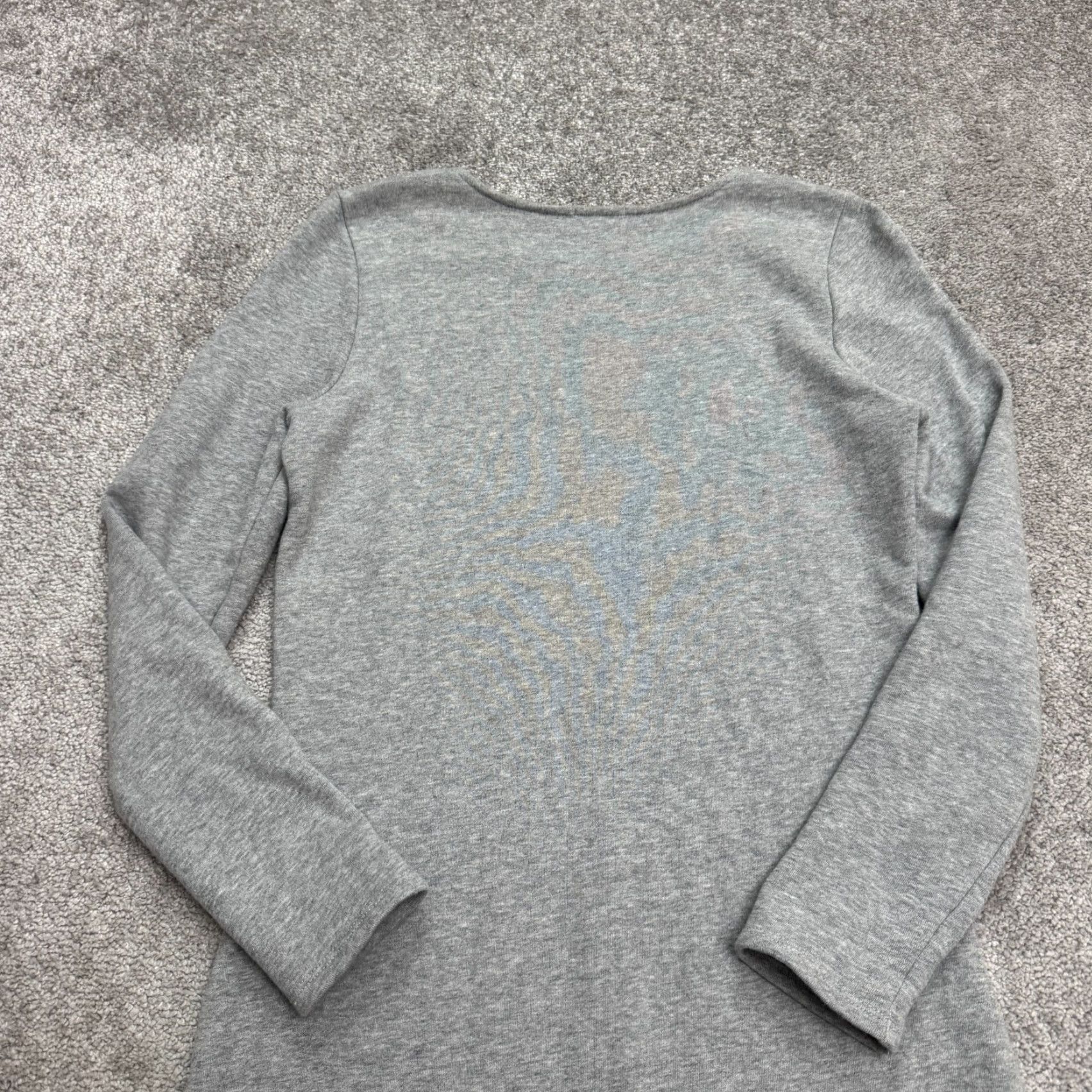 Vintage Tobi Sweater Dress Womens Small Petite Gray Crew Casual Size S / US 4 / IT 40 - 3 Thumbnail
