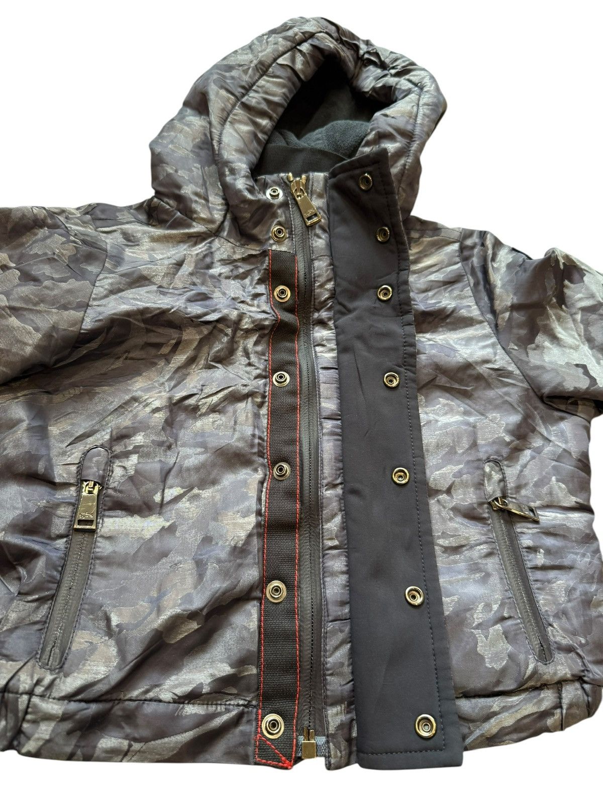 Paul & Shark Paul & Shark Yachting Camo Woven Boys Kids Jacket 4 years Size US XXS / EU 40 - 13 Thumbnail