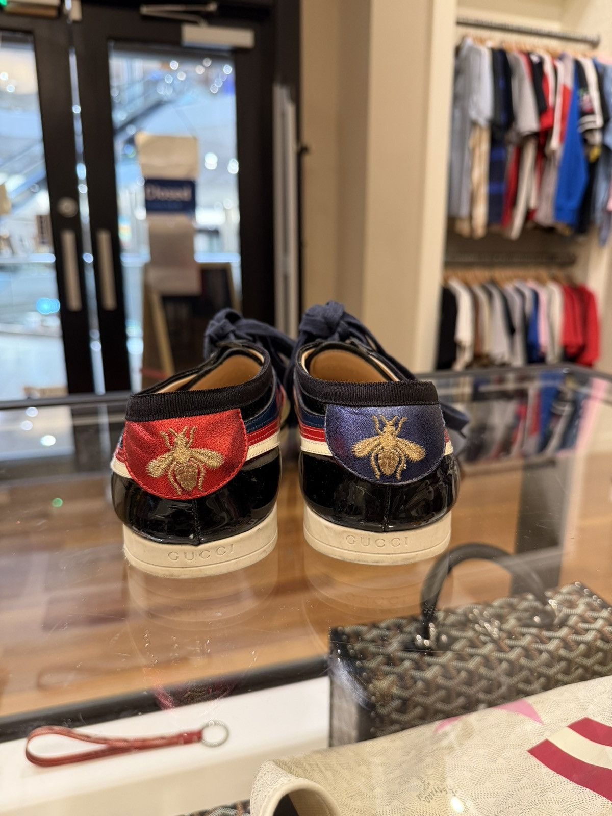 Gucci Gucci Falacer Patent Leather Sneaker Size US 6.5 / EU 39-40 - 6 Thumbnail