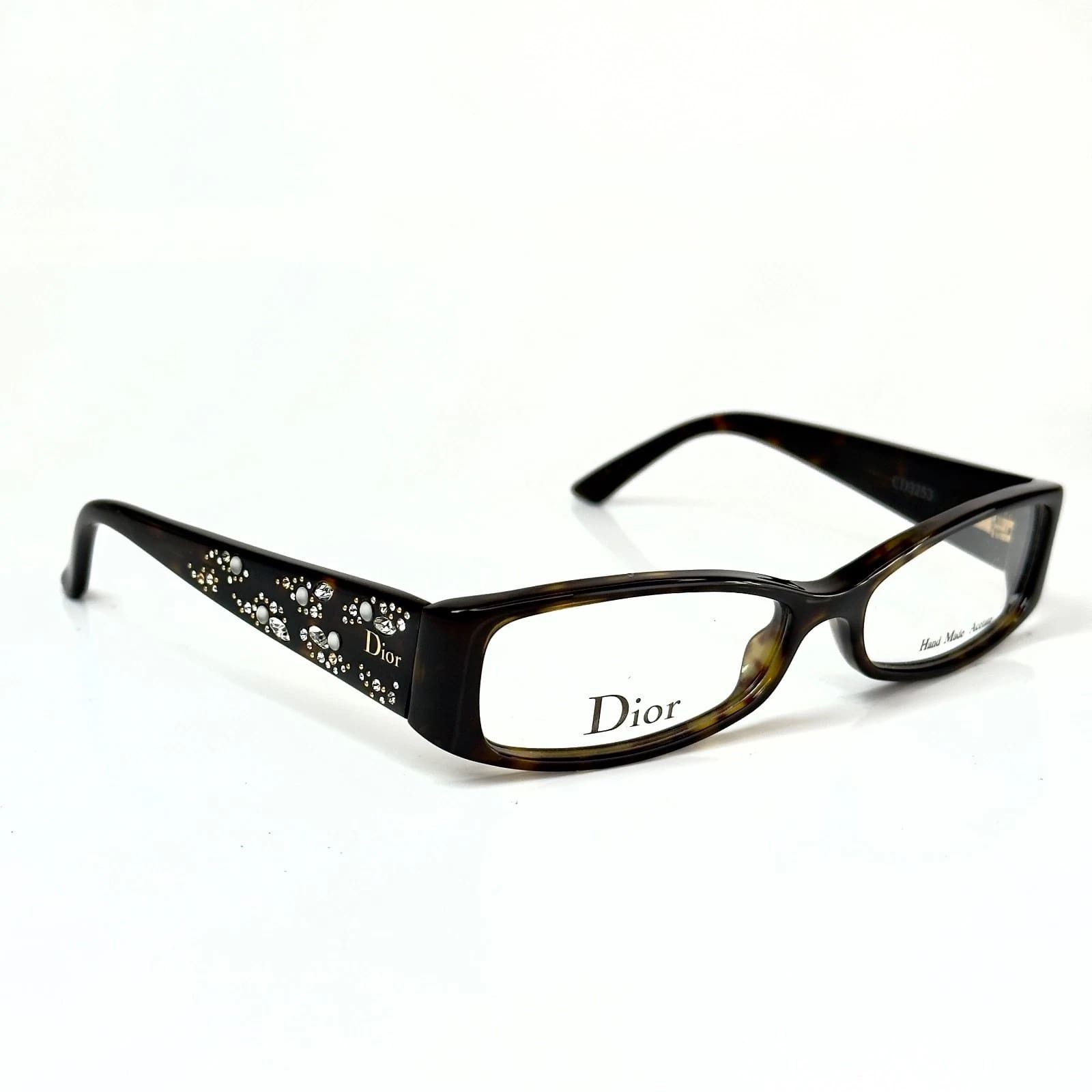 Christian Dior Monsieur CHRISTIAN DIOR CD3253 3253 MINUIT Crystal Optical Eyeglass Size ONE SIZE - 5 Thumbnail