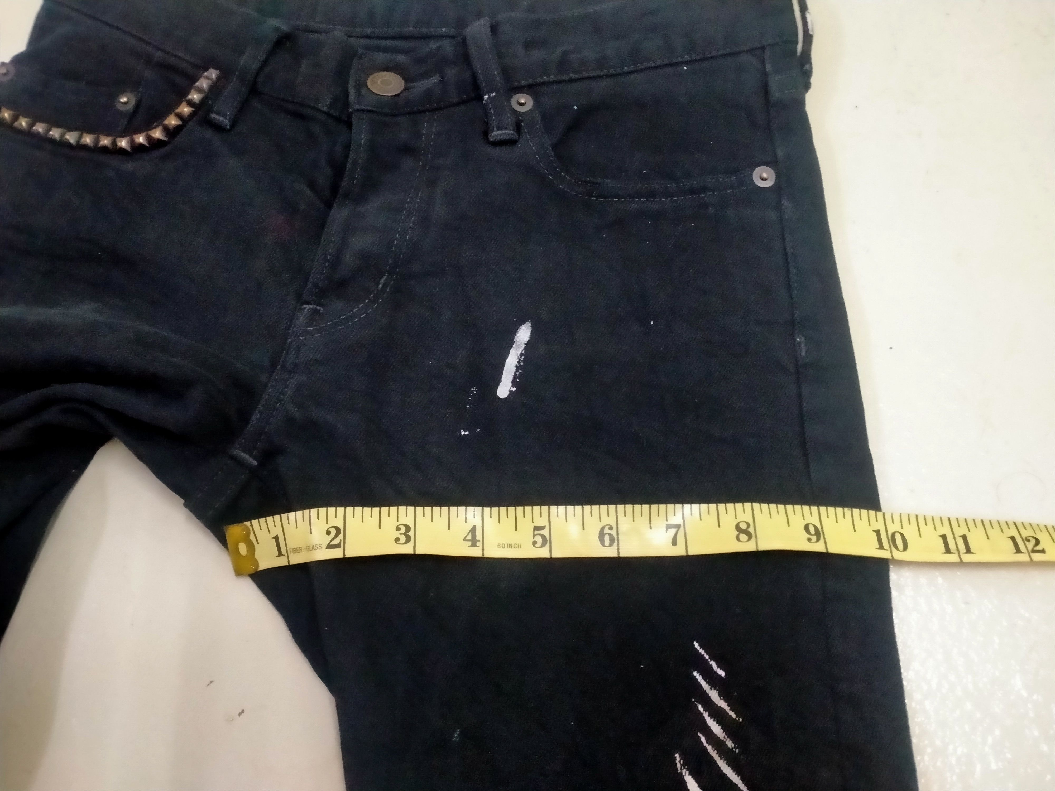Beauty Beast Distressed Hysteric Glamour Low Rise Skinny Jeans Size US 29 - 19 Thumbnail