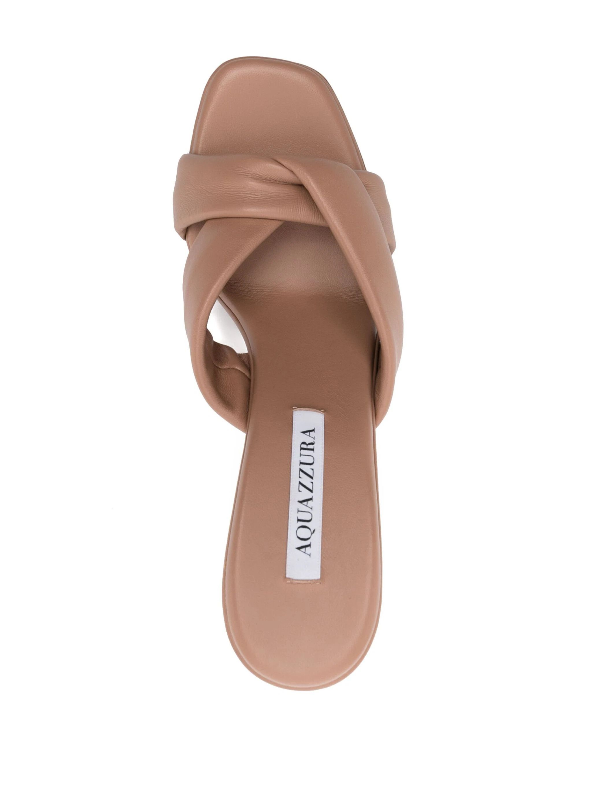 Aquazzura o1srvl11e1024 Mules in Cream Size US 11 / IT 41 - 3 Thumbnail