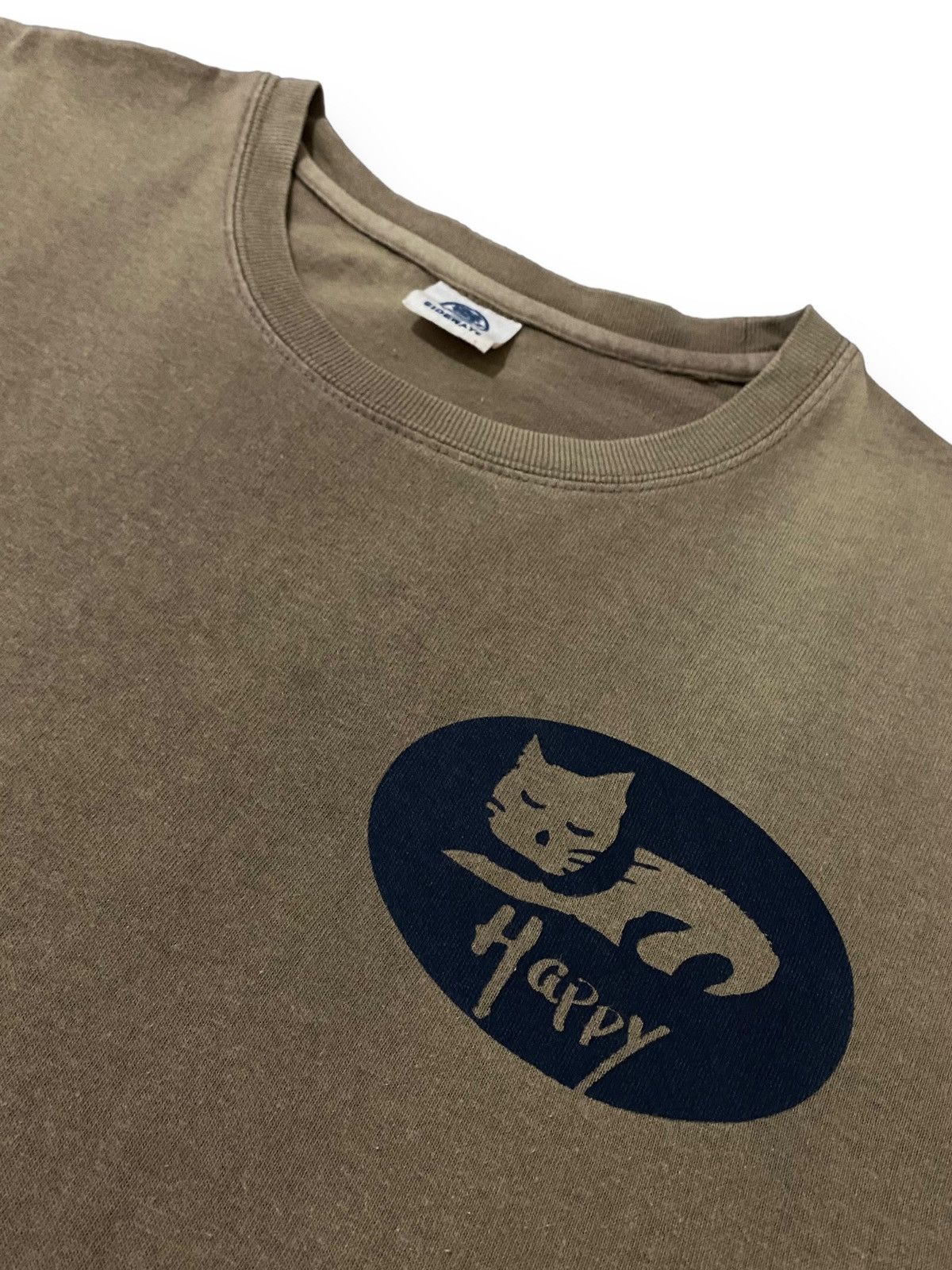 Beauty Beast × Japanese Brand Japanese Brand Sideways Happy Sleeping Kitty Tee Size US M / EU 48-50 / 2 - 4 Thumbnail