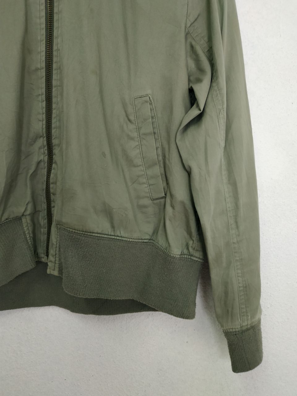 Vintage Japanese Brand Bombers Zip Up Jacket