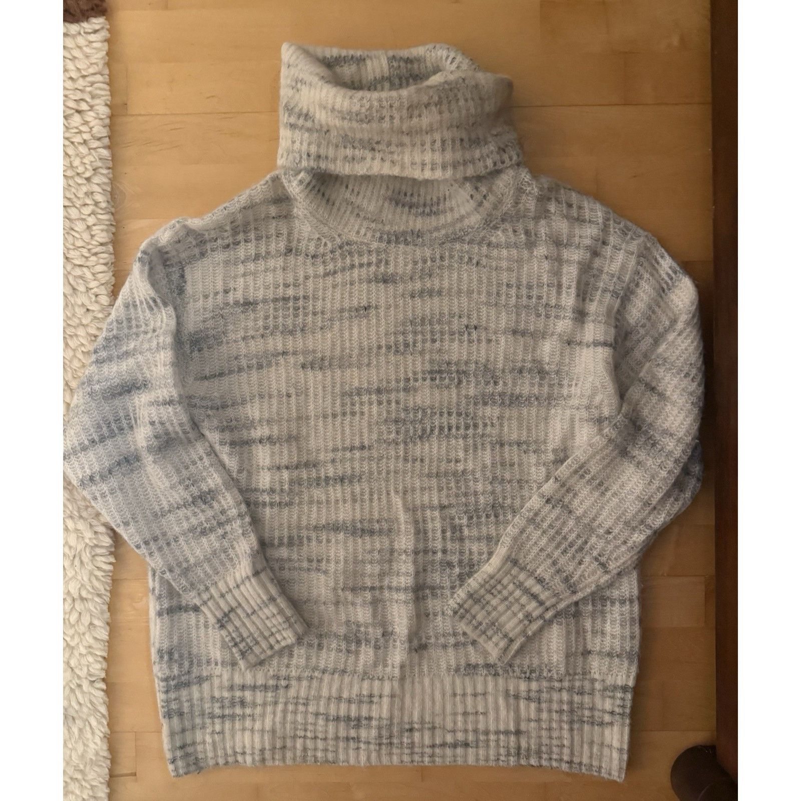 Everlane EVERLANE Alpaca Wool Knit Turtleneck Chunky Sweater Large Size L / US 10 / IT 46 - 3 Thumbnail
